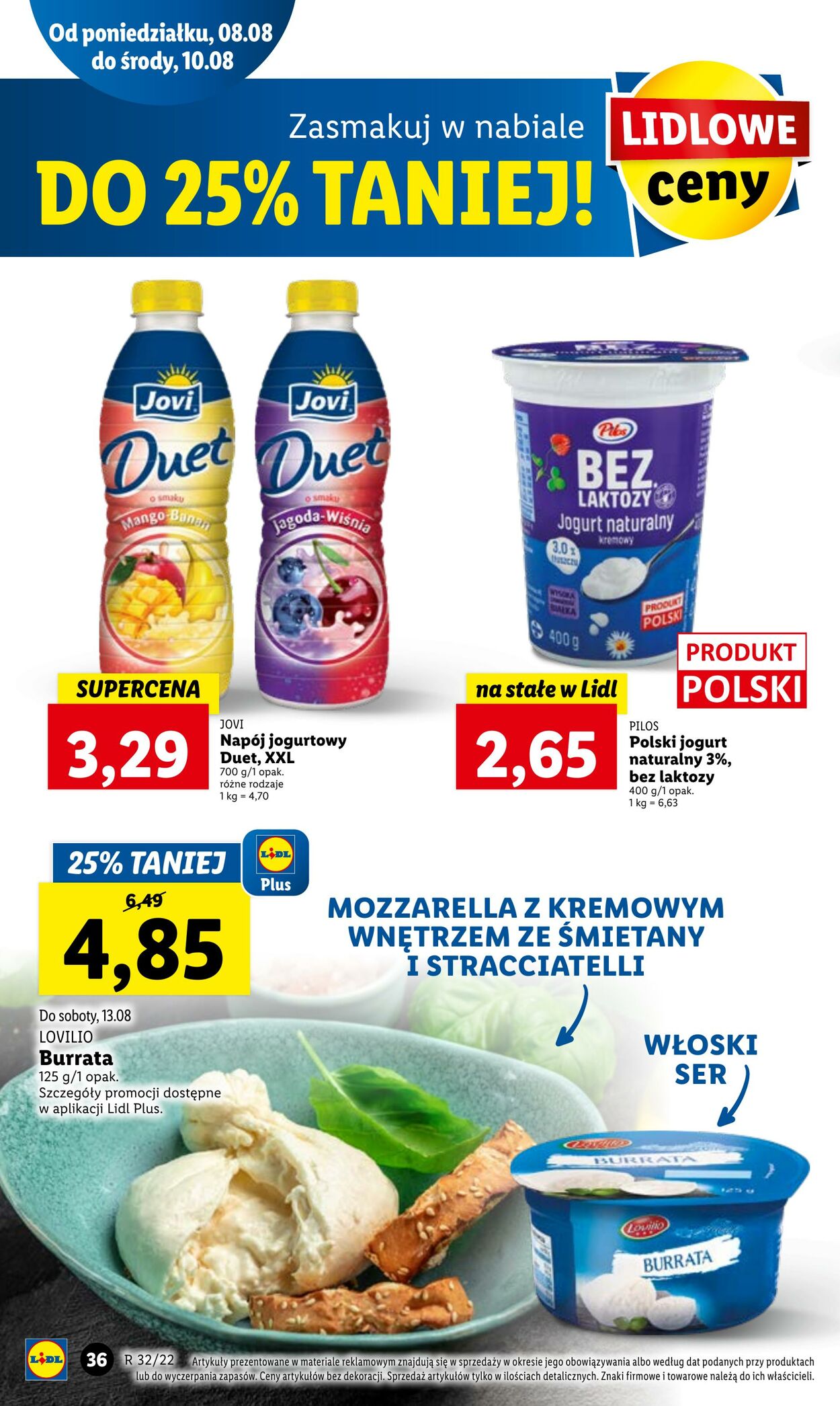 Gazetka Lidl 08.08.2022 - 10.08.2022