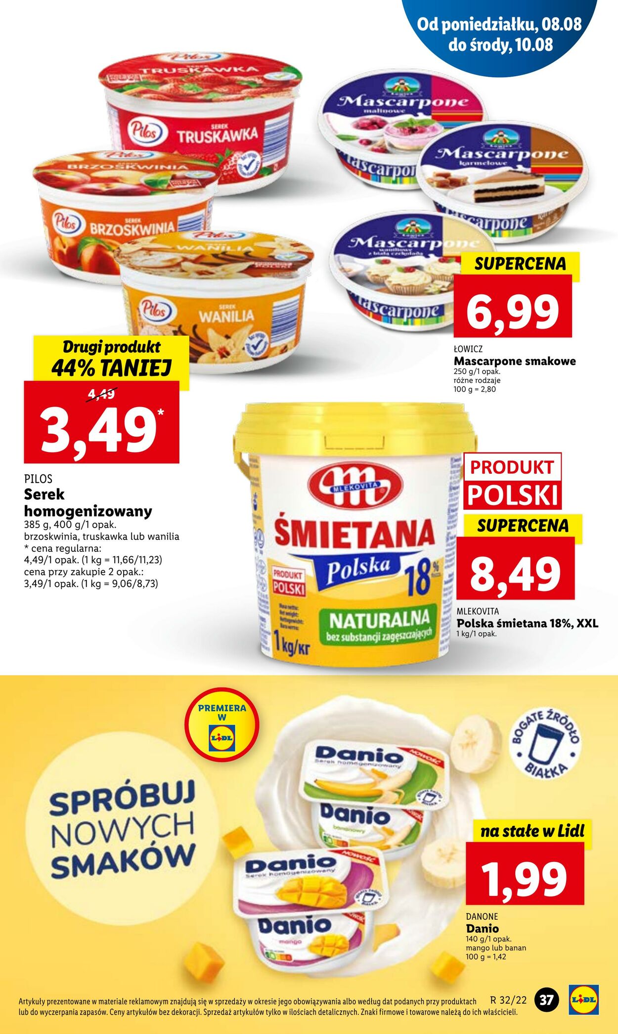 Gazetka Lidl 08.08.2022 - 10.08.2022