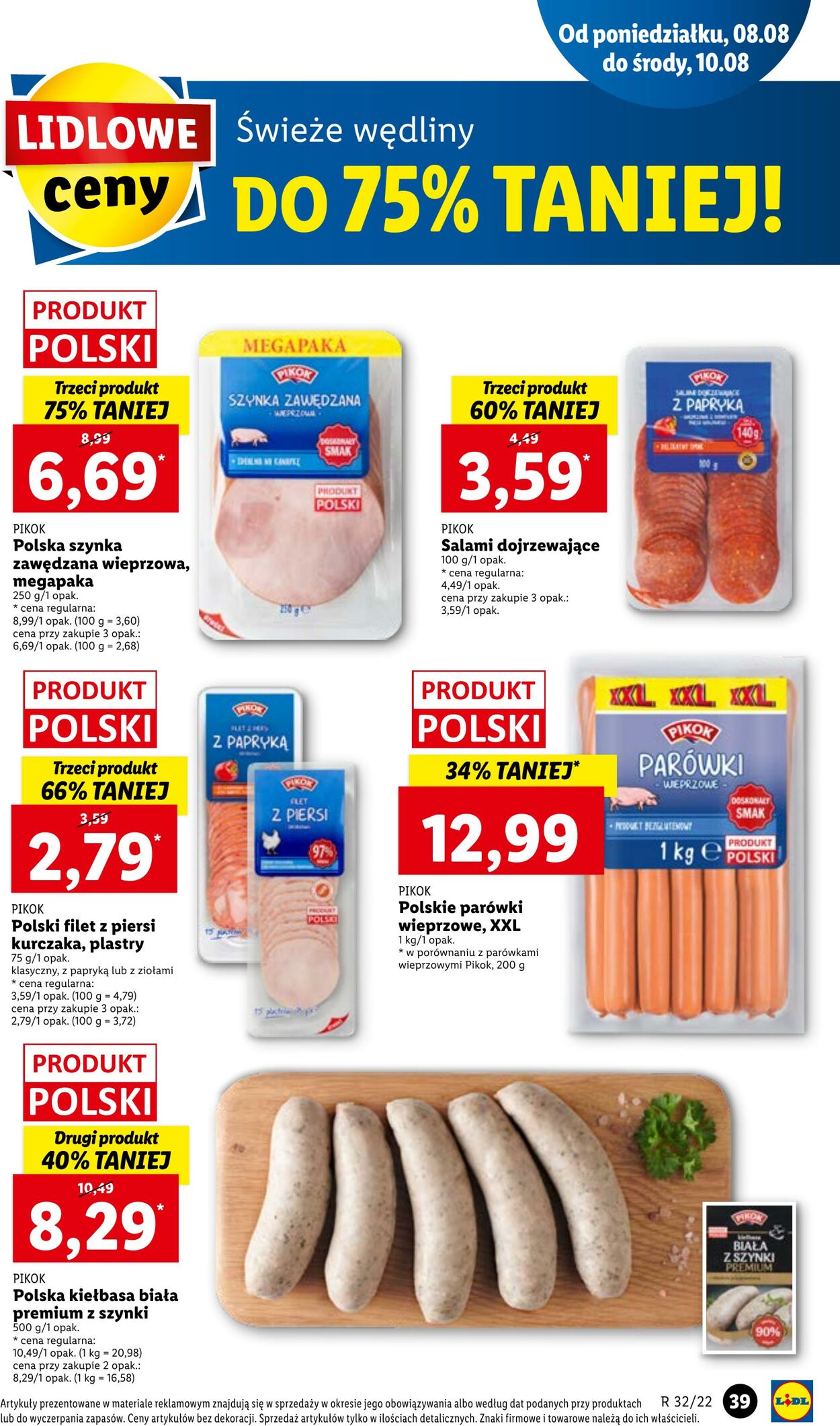 Gazetka Lidl 08.08.2022 - 10.08.2022