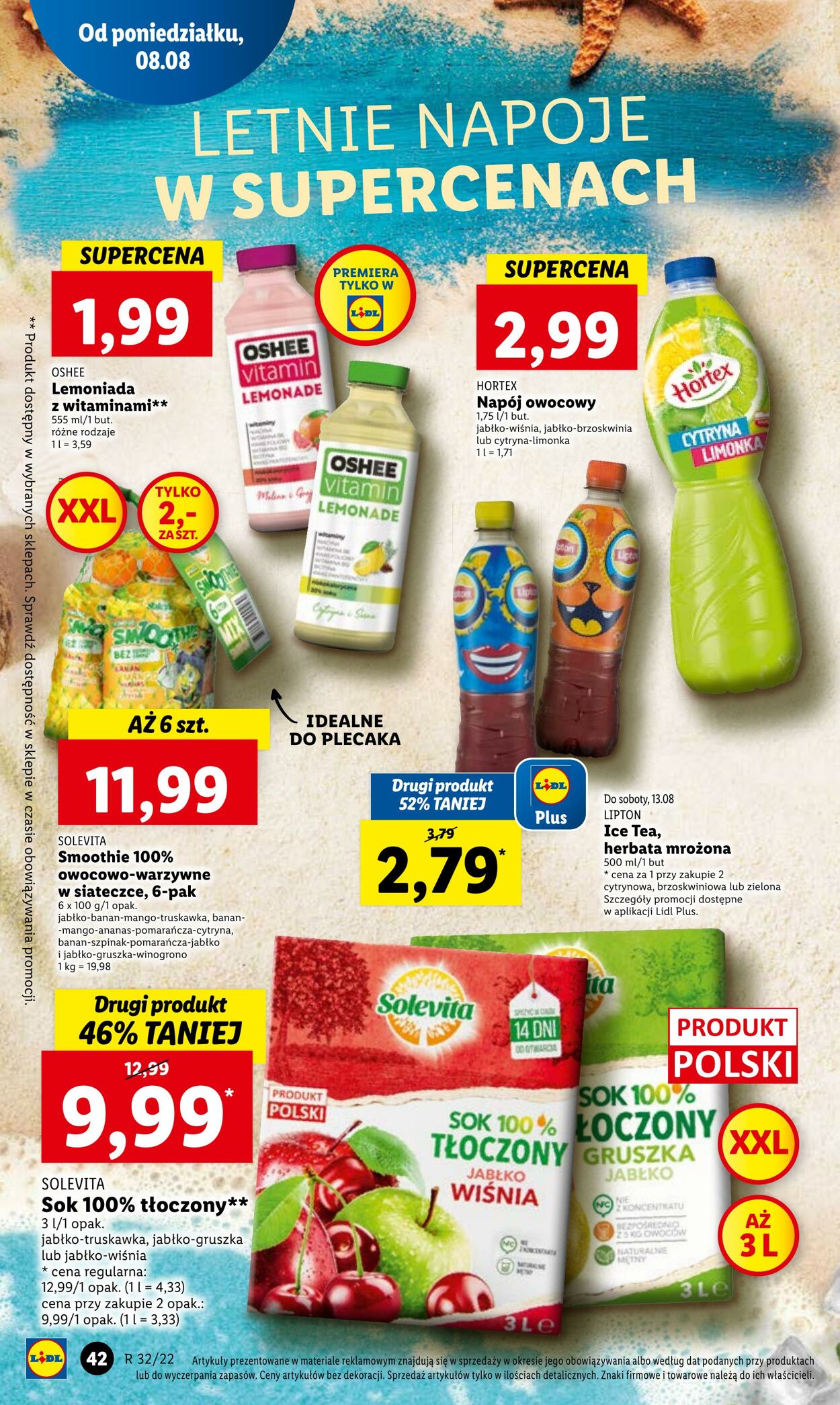 Gazetka Lidl 08.08.2022 - 10.08.2022