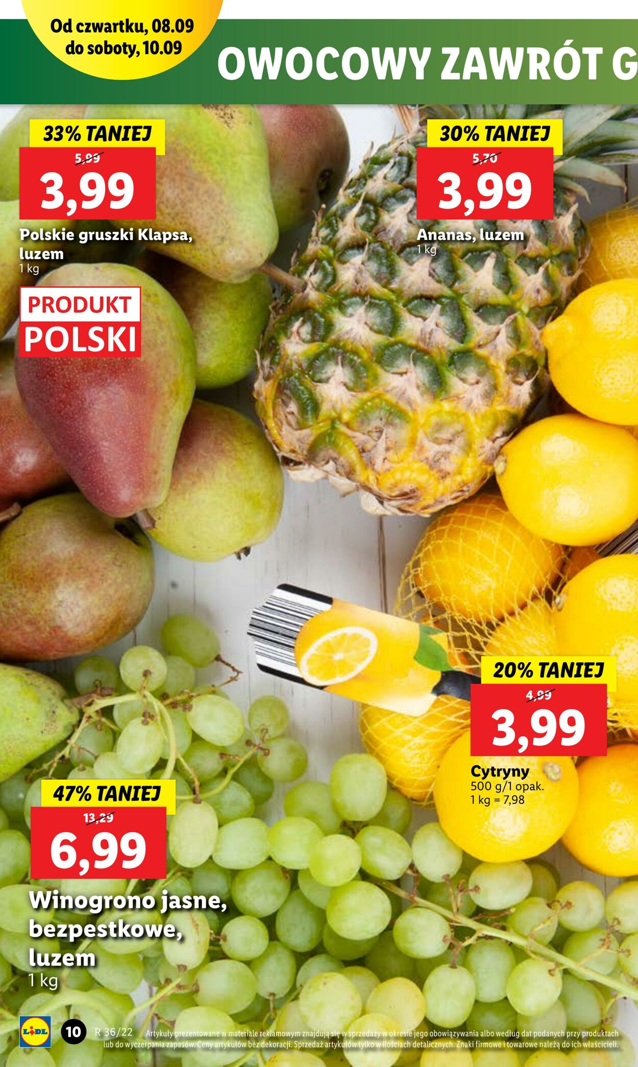 Gazetka Lidl 08.09.2022 - 10.09.2022