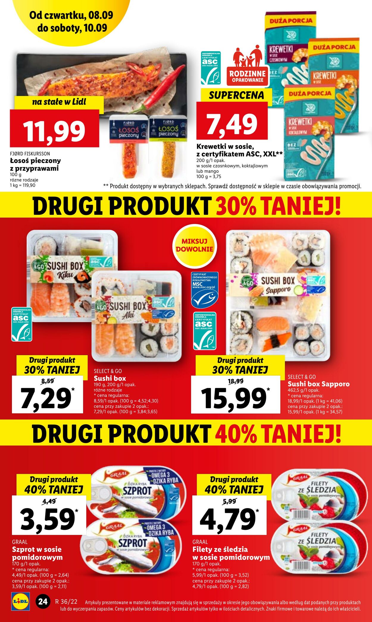 Gazetka Lidl 08.09.2022 - 10.09.2022