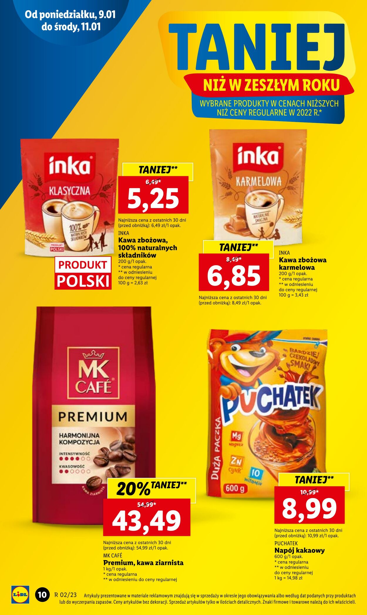 Gazetka Lidl 09.01.2023 - 11.01.2023