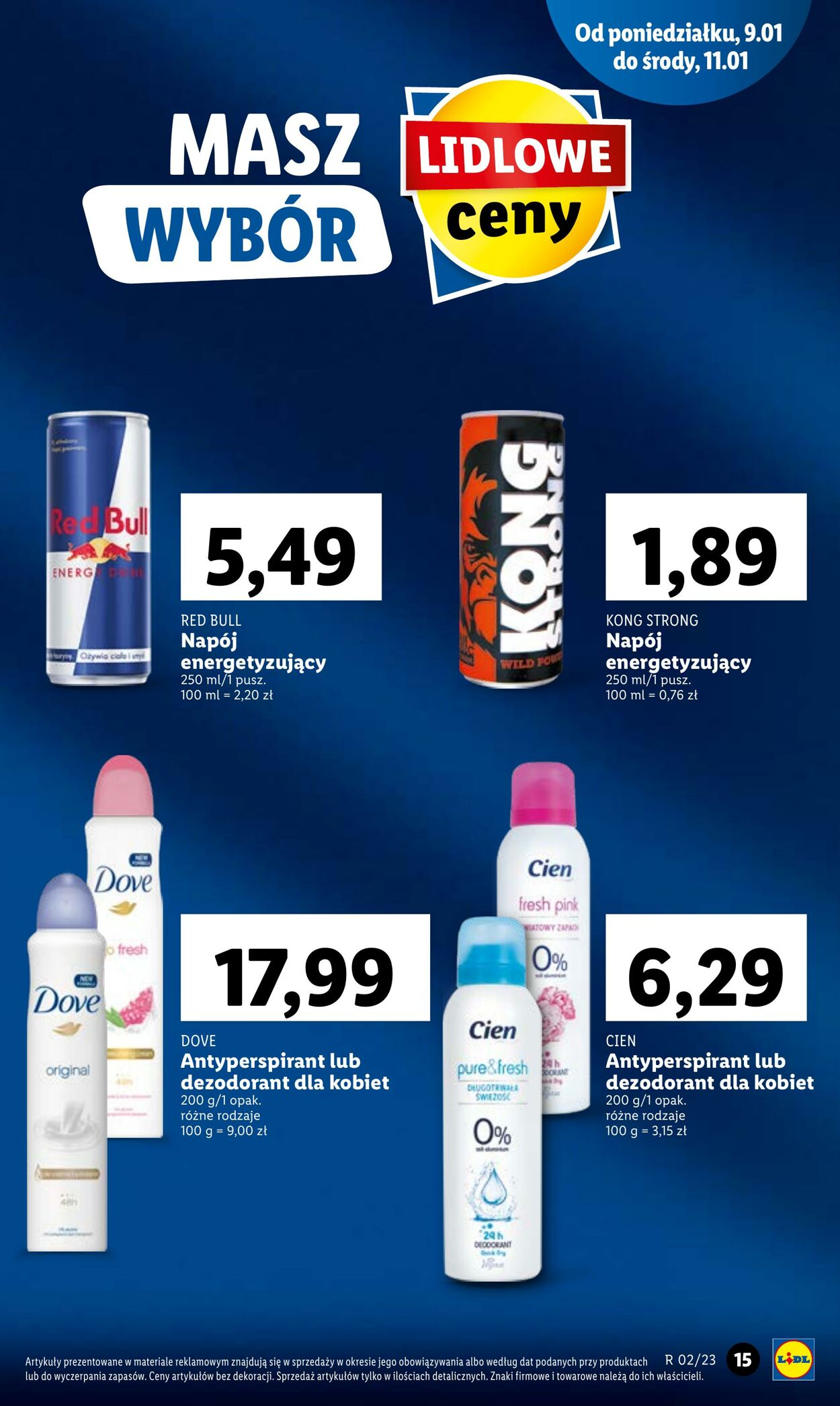 Gazetka Lidl 09.01.2023 - 11.01.2023