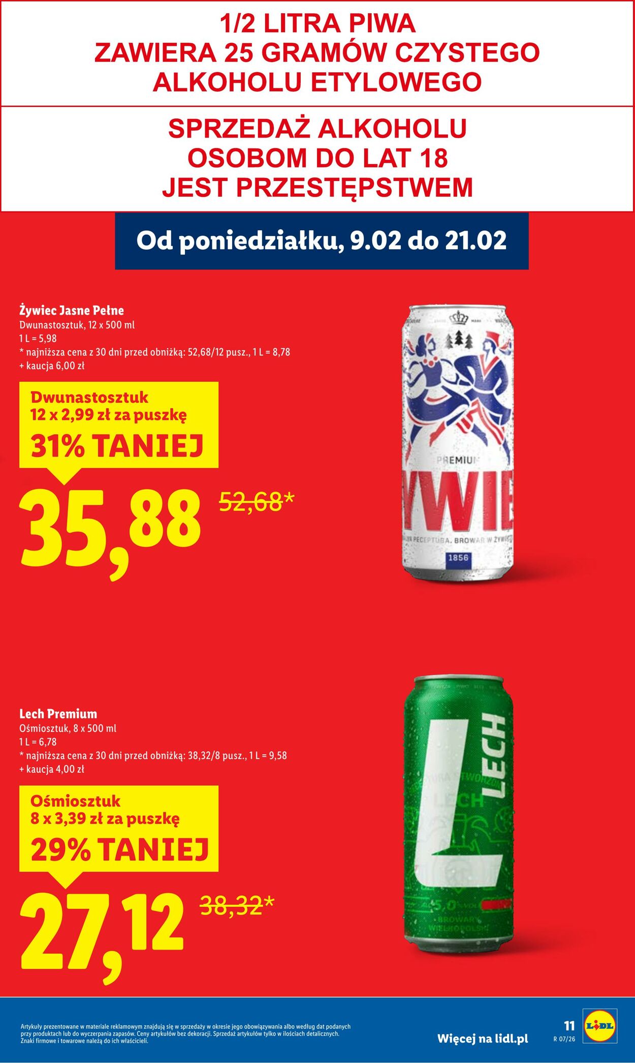 Gazetka Lidl 09.02.2026 - 11.02.2026