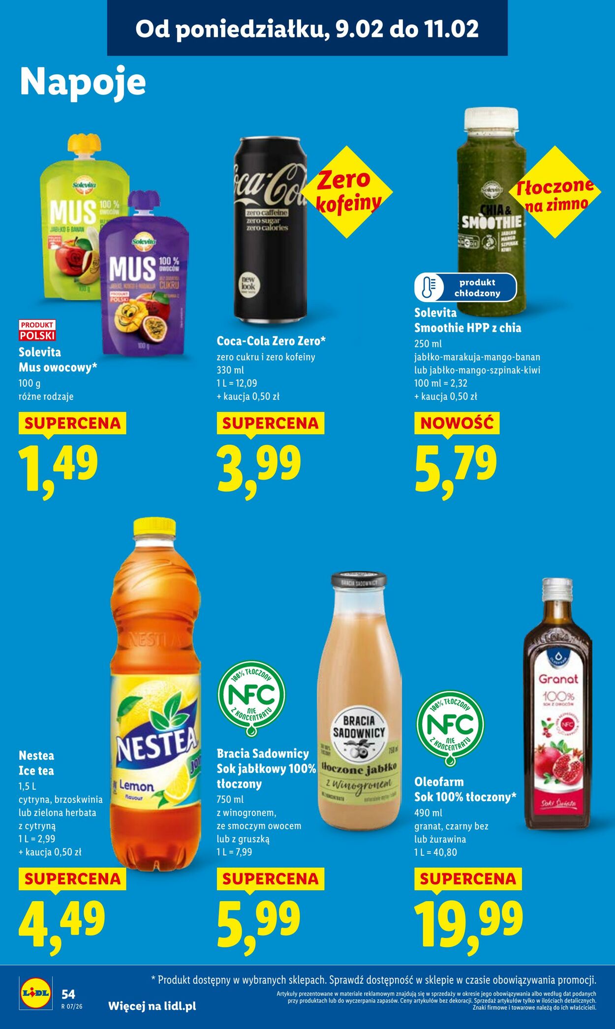Gazetka Lidl 09.02.2026 - 11.02.2026