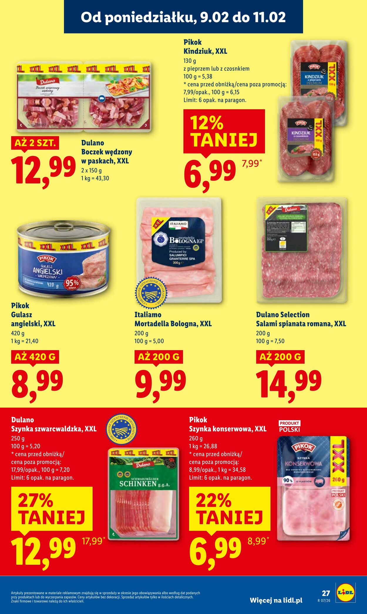 Gazetka Lidl 09.02.2026 - 11.02.2026