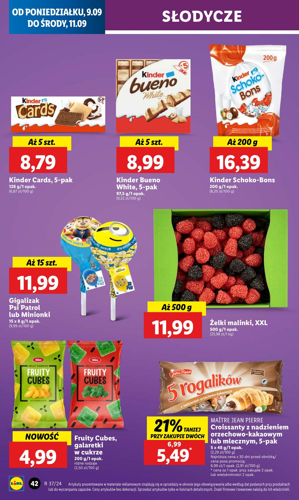 Gazetka Lidl 09.09.2024 - 11.09.2024