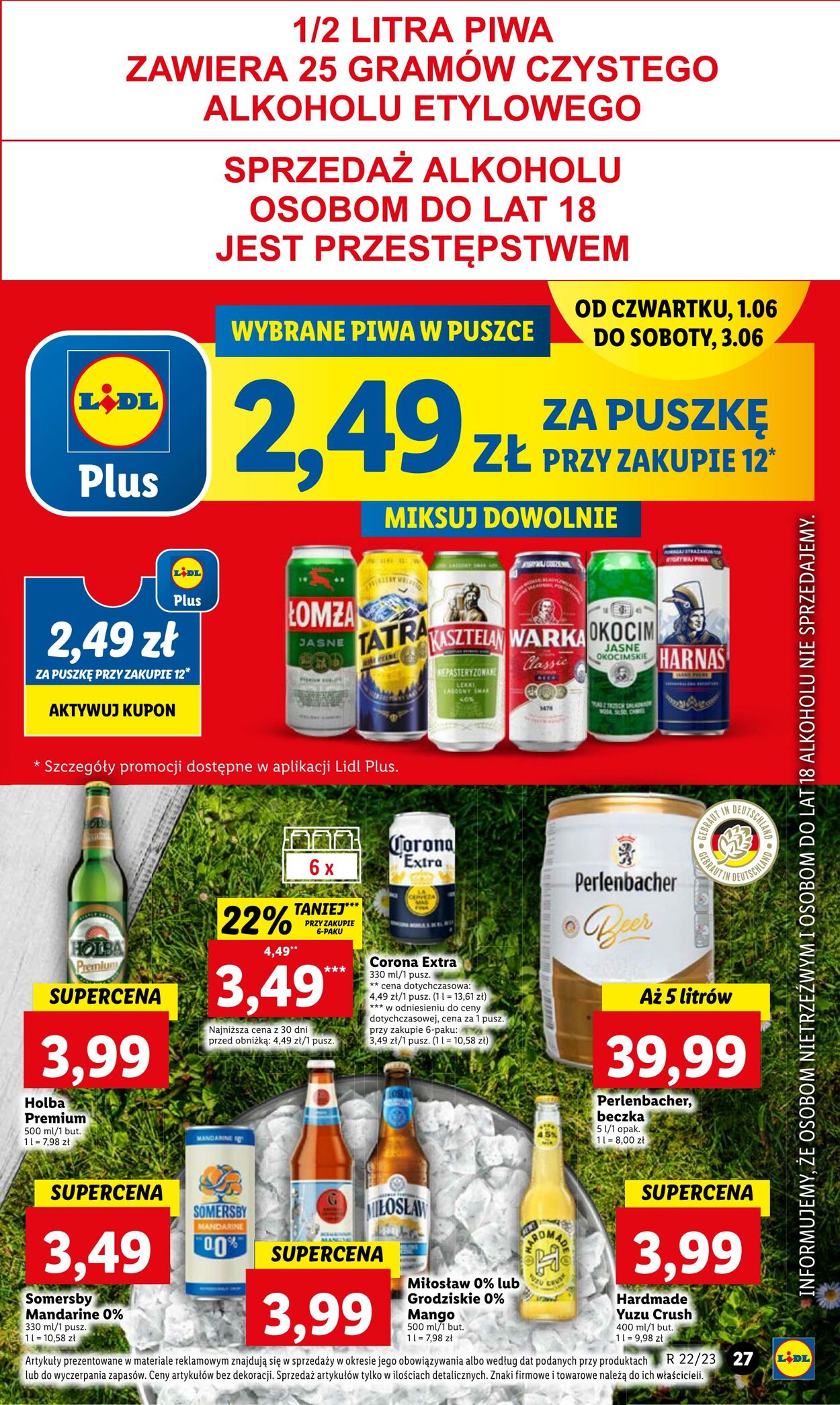 Gazetka Lidl 01.06.2023 - 03.06.2023