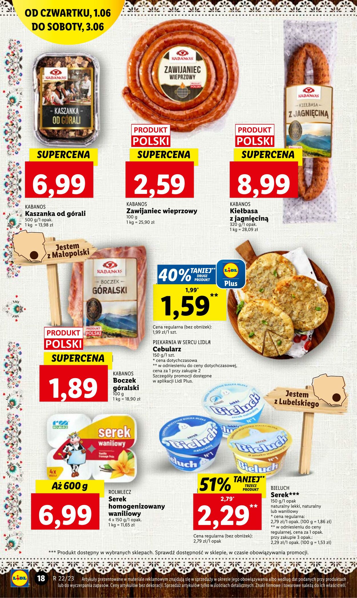 Gazetka Lidl 01.06.2023 - 03.06.2023