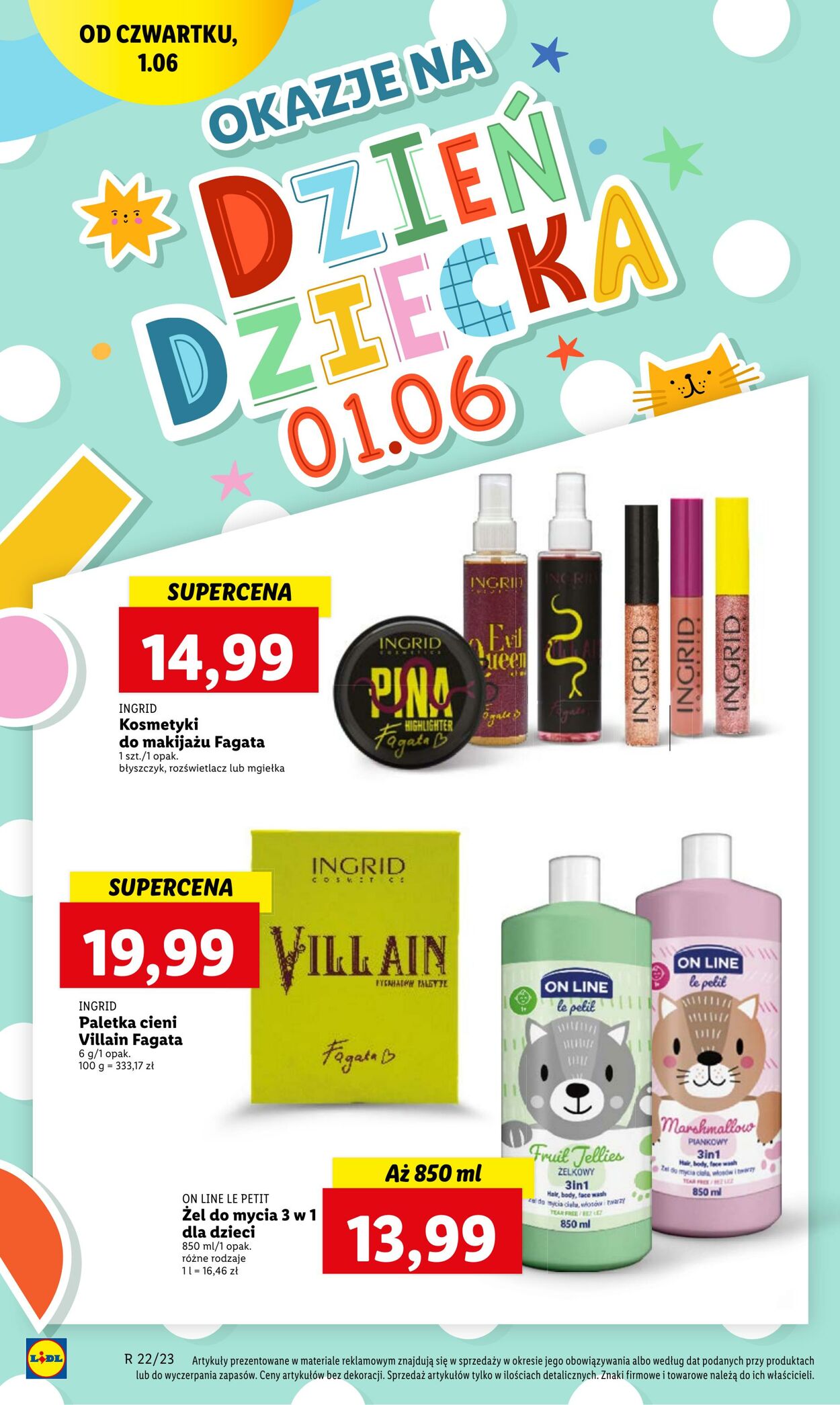 Gazetka Lidl 01.06.2023 - 03.06.2023