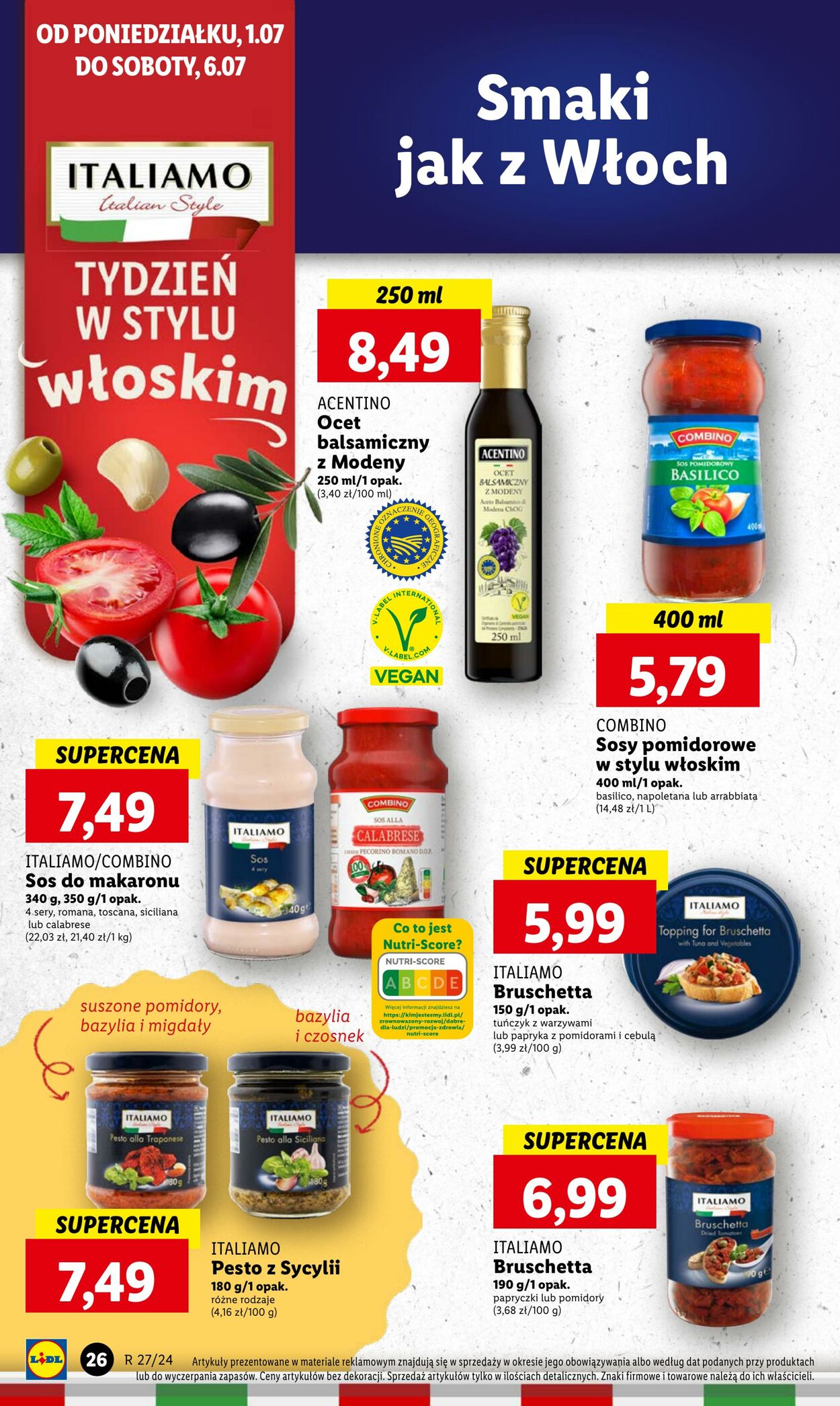 Gazetka Lidl 01.07.2024 - 03.07.2024