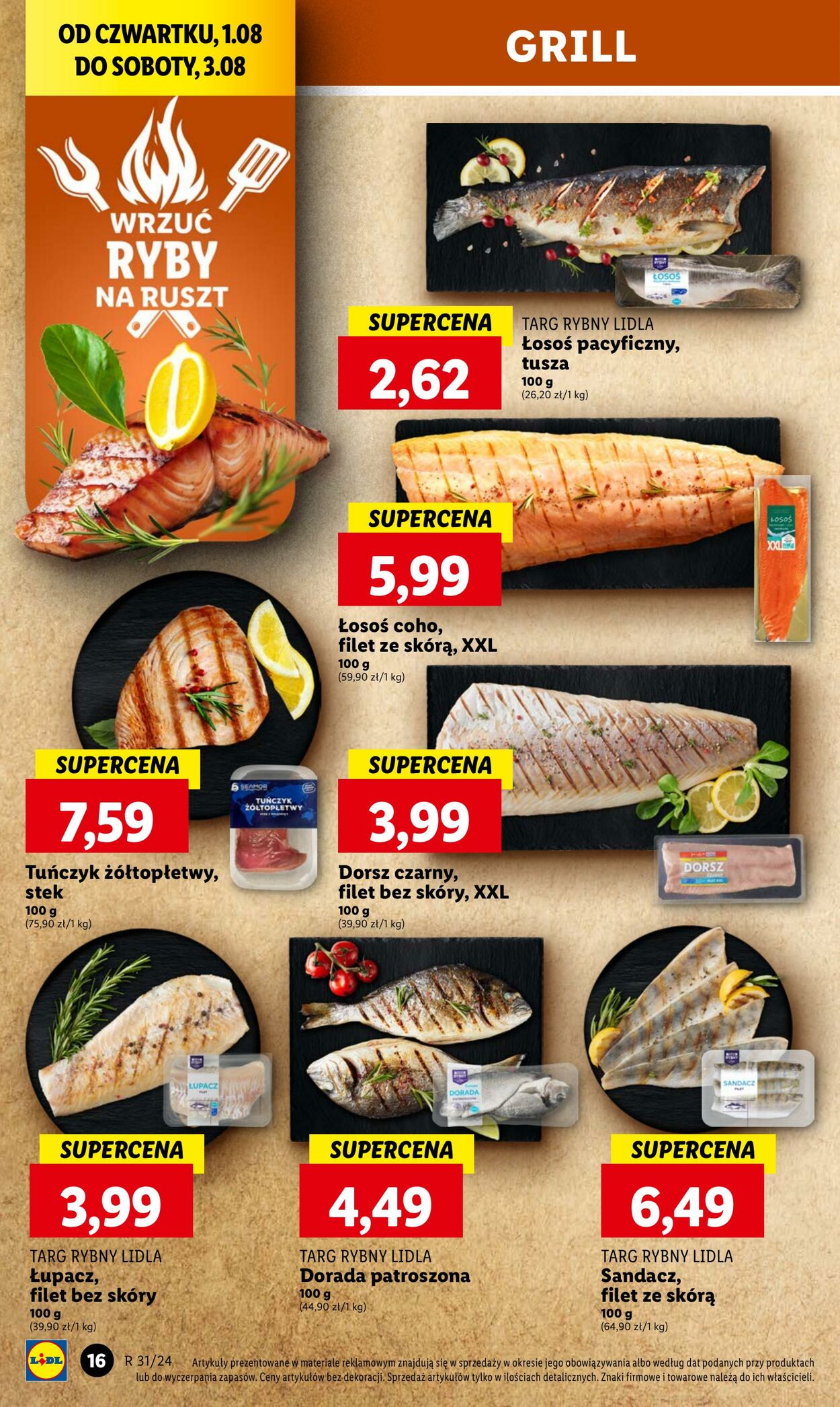 Gazetka Lidl 01.08.2024 - 03.08.2024