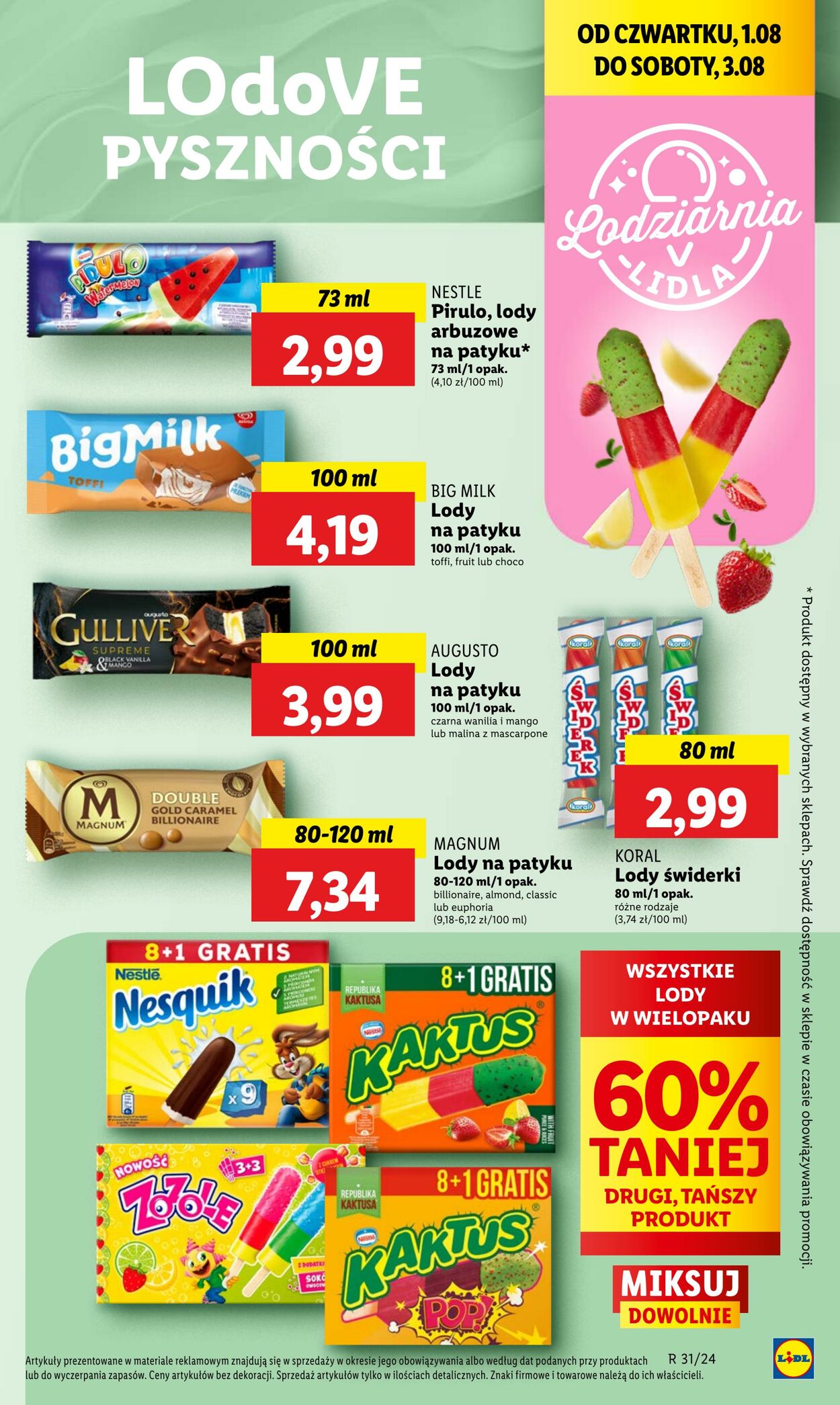 Gazetka Lidl 01.08.2024 - 03.08.2024