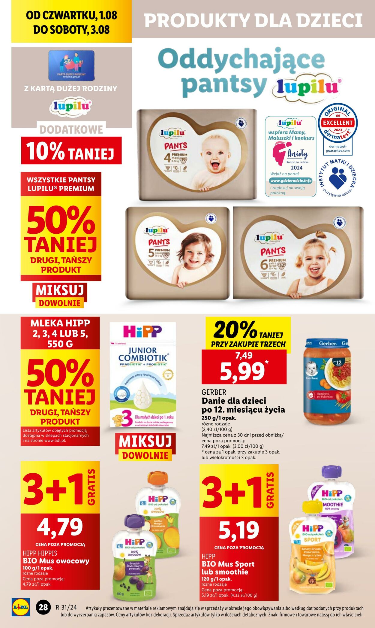 Gazetka Lidl 01.08.2024 - 03.08.2024