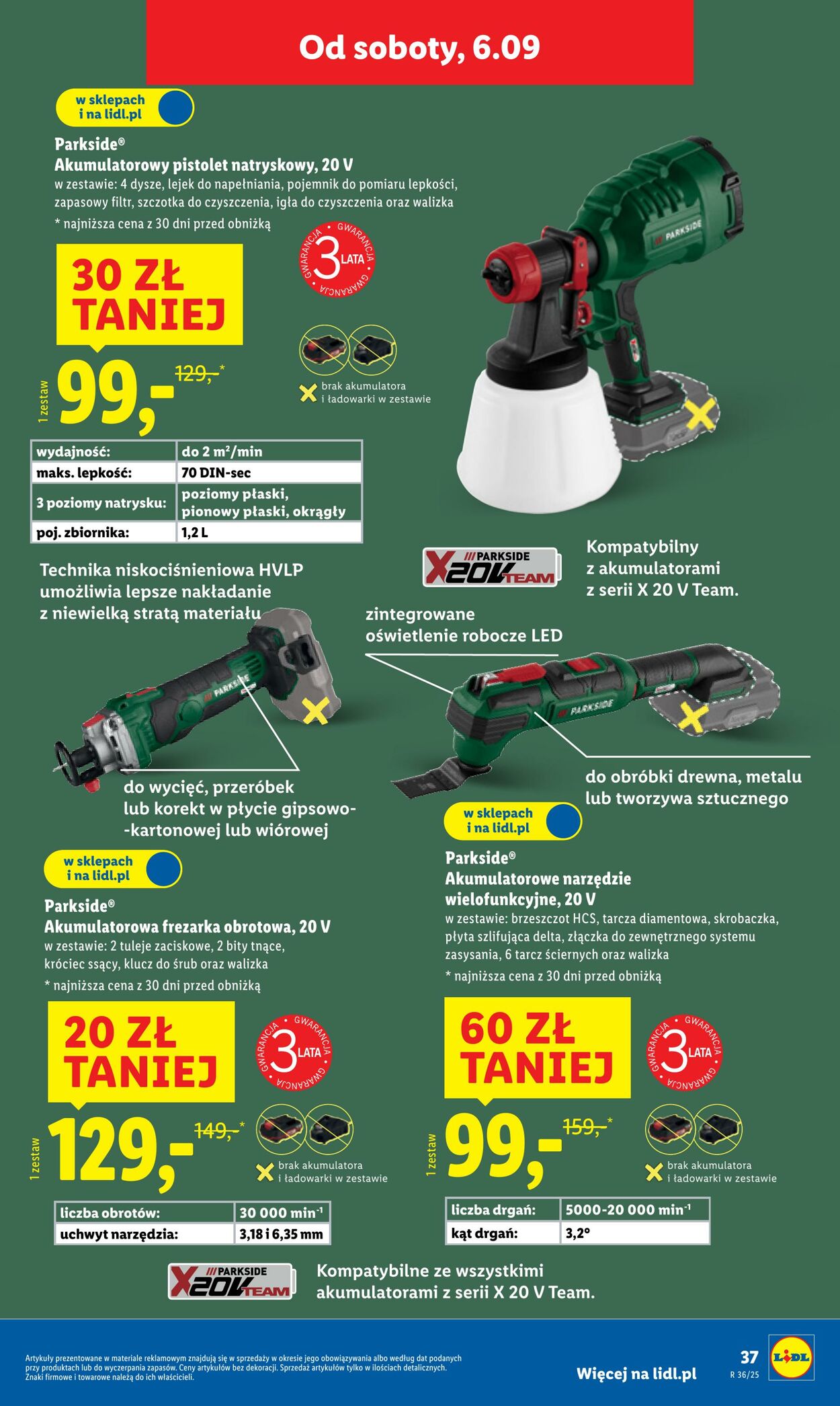 Gazetka Lidl 01.09.2025 - 06.09.2025