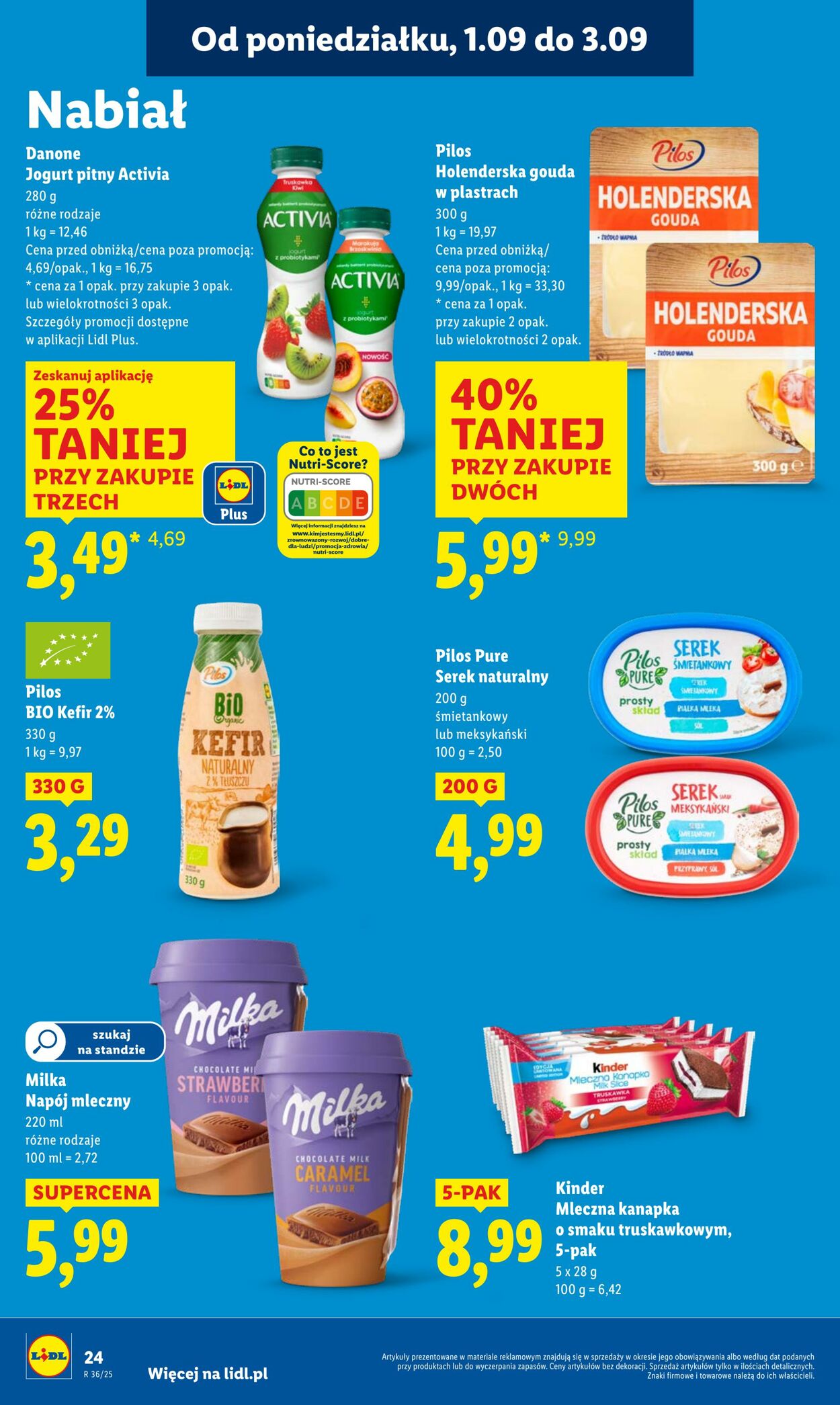 Gazetka Lidl 01.09.2025 - 03.09.2025