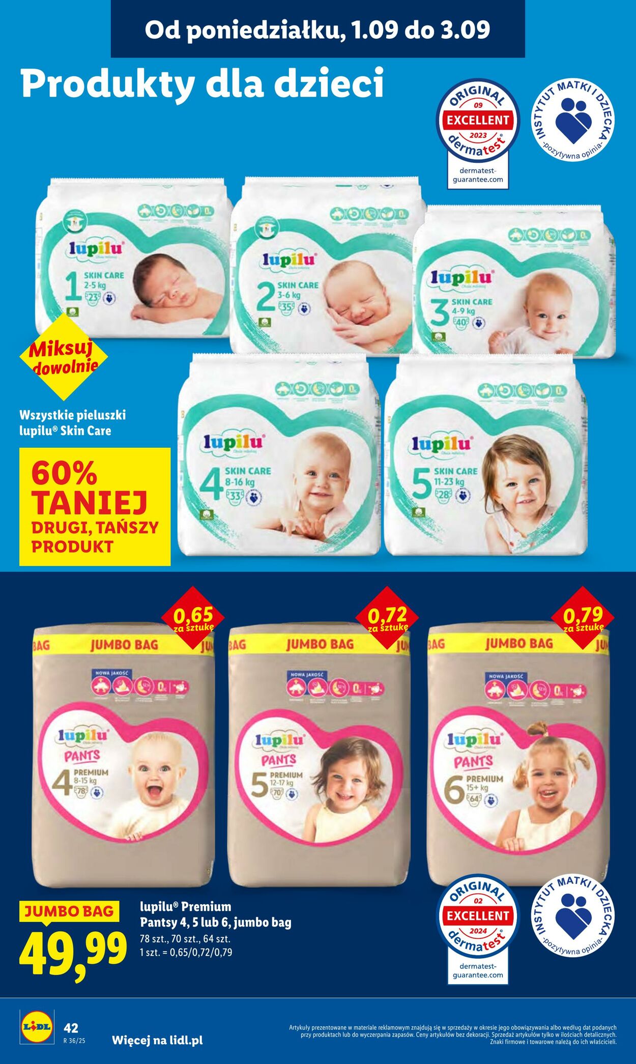 Gazetka Lidl 01.09.2025 - 03.09.2025