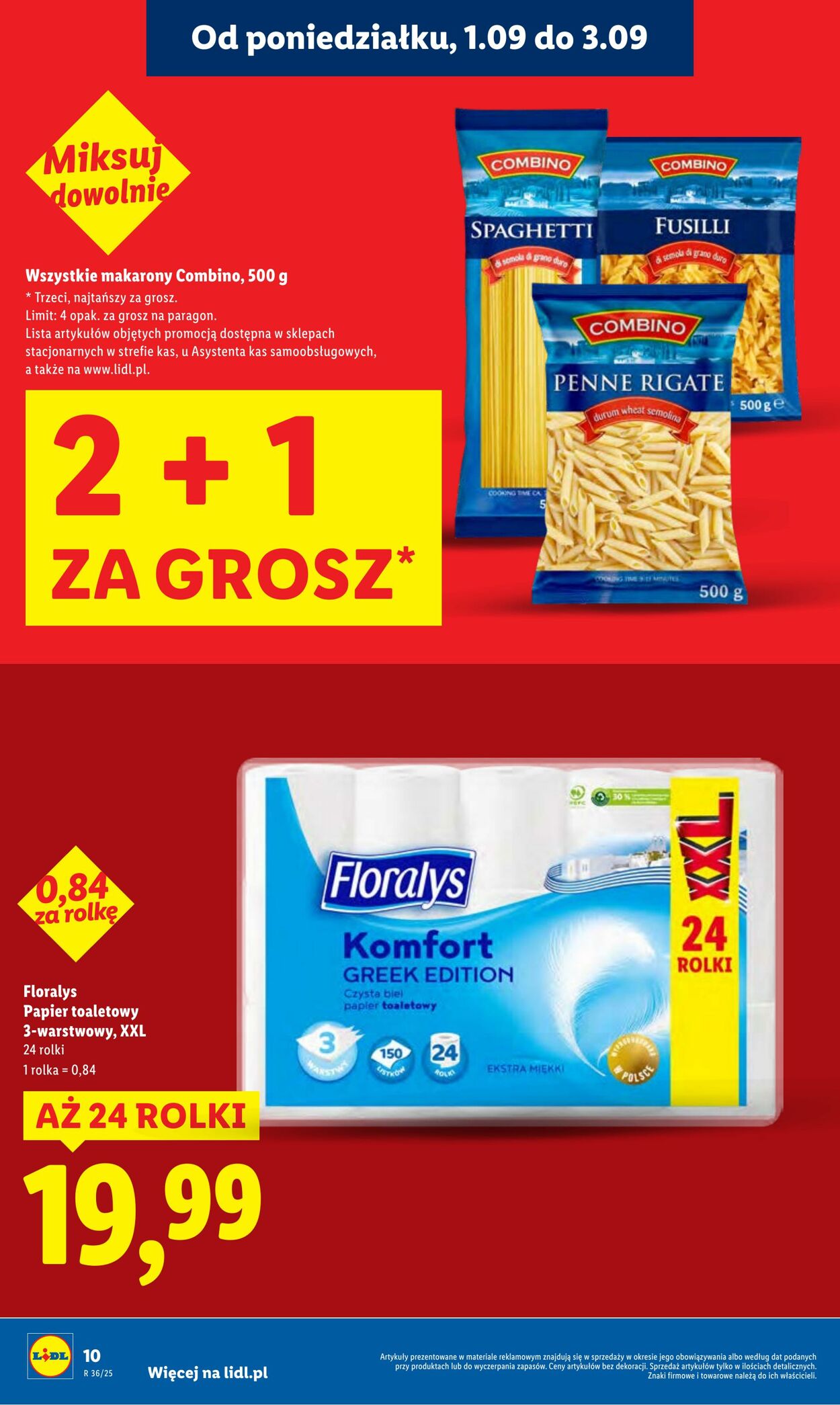 Gazetka Lidl 01.09.2025 - 03.09.2025
