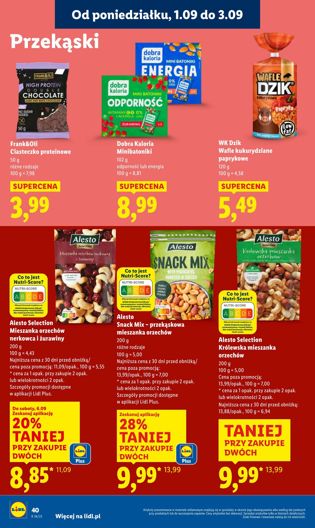 Gazetka Lidl 01.09.2025 - 03.09.2025