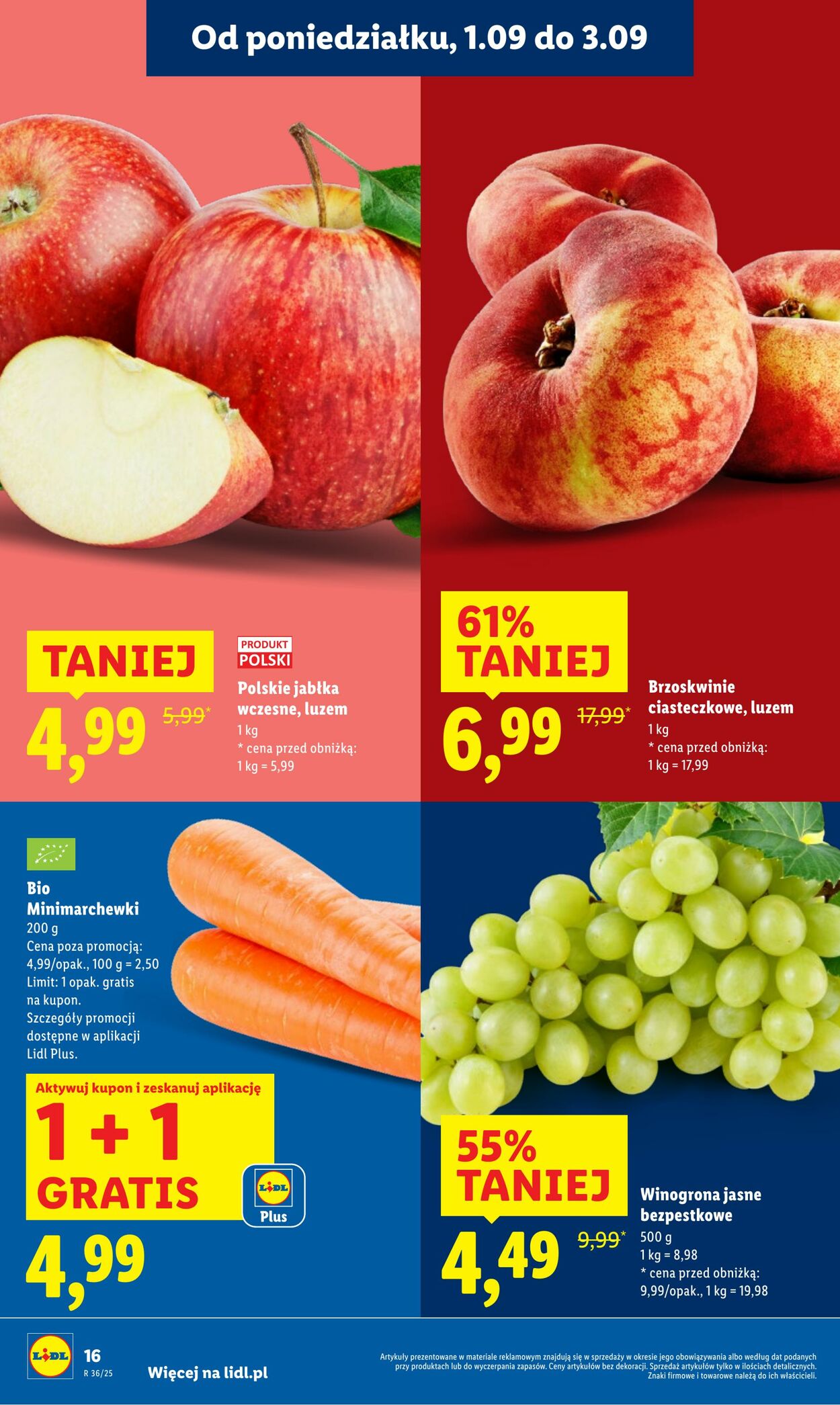 Gazetka Lidl 01.09.2025 - 03.09.2025