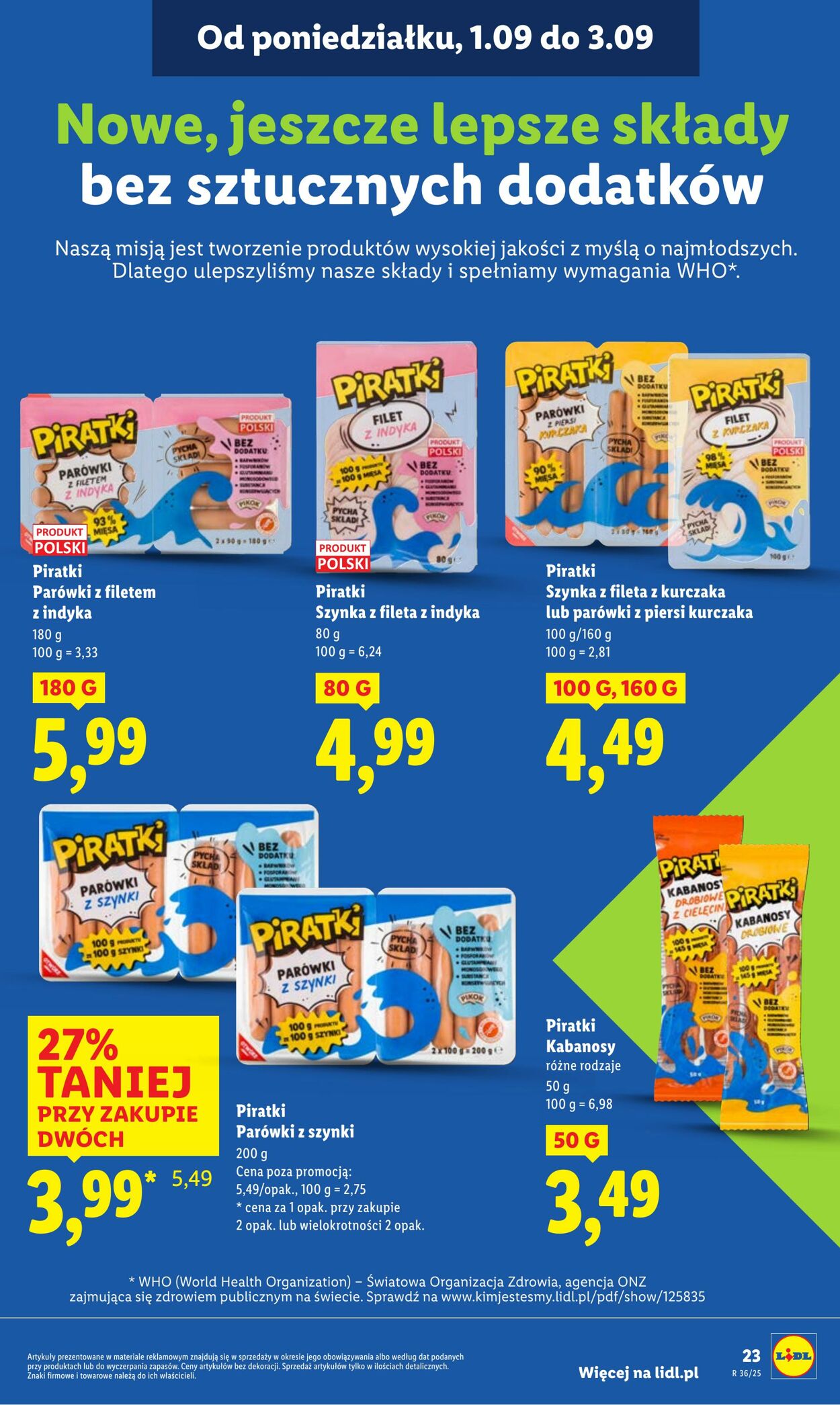 Gazetka Lidl 01.09.2025 - 03.09.2025