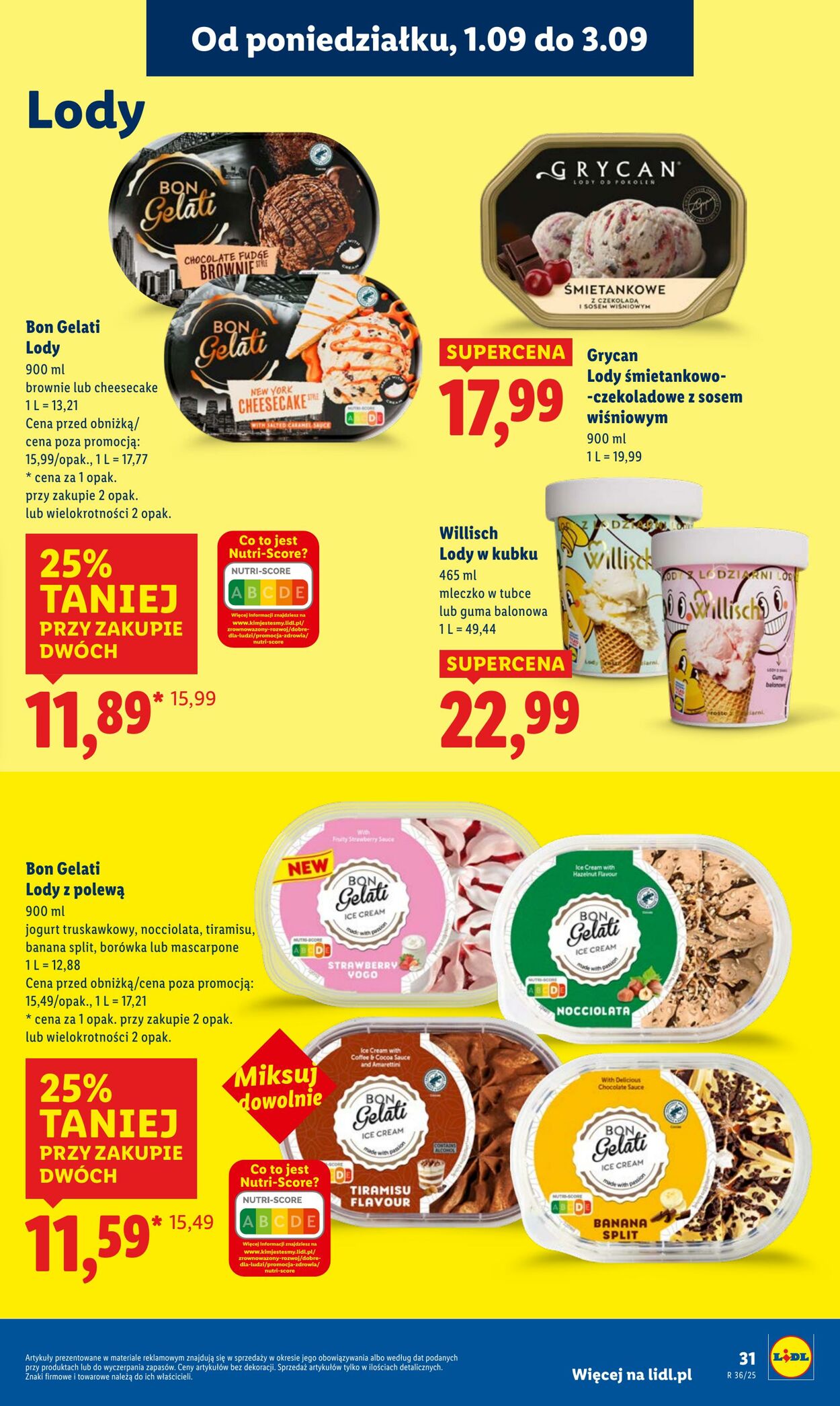Gazetka Lidl 01.09.2025 - 03.09.2025