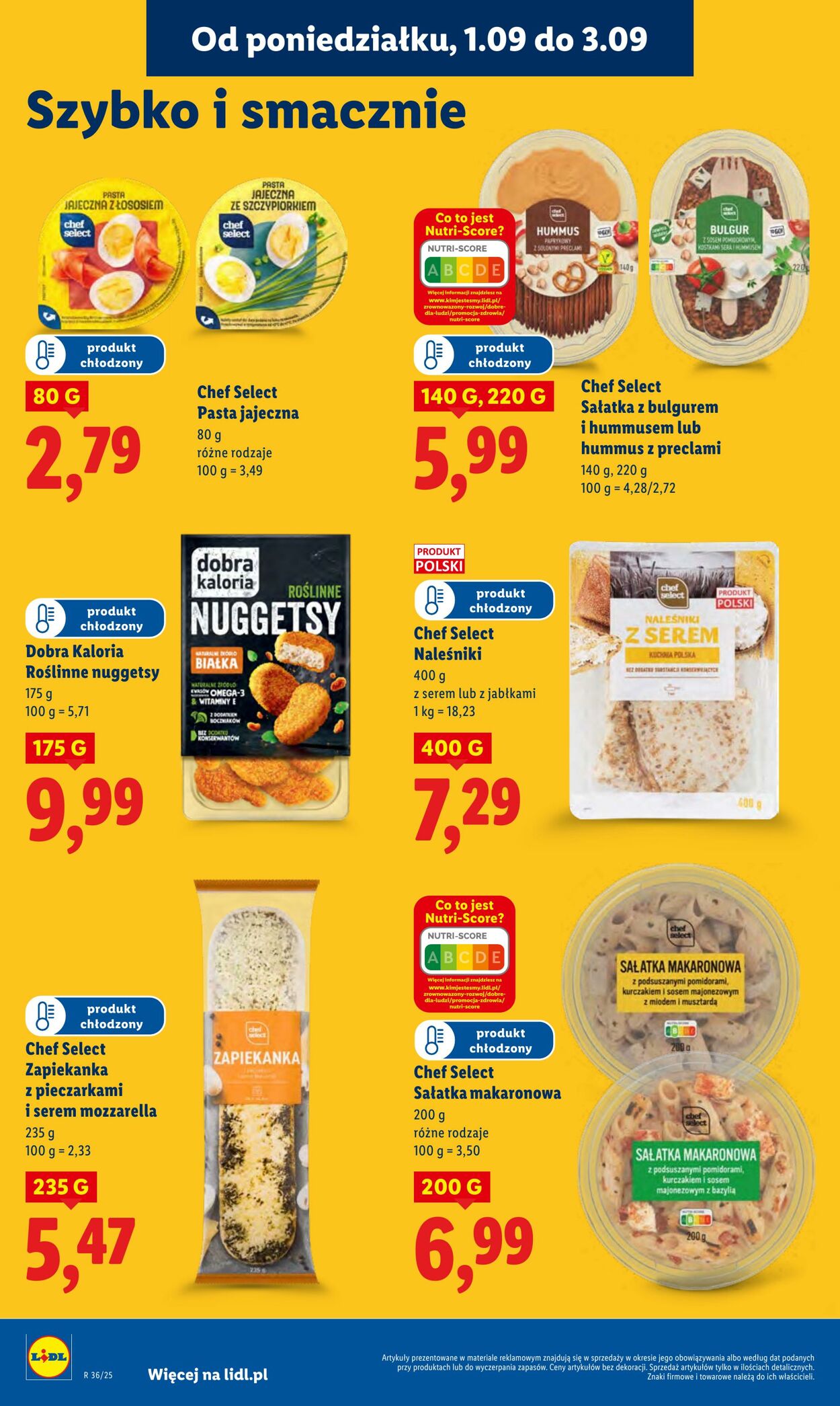 Gazetka Lidl 01.09.2025 - 03.09.2025