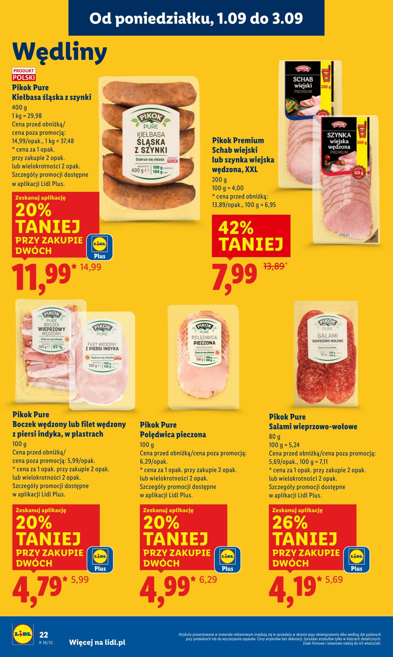 Gazetka Lidl 01.09.2025 - 03.09.2025