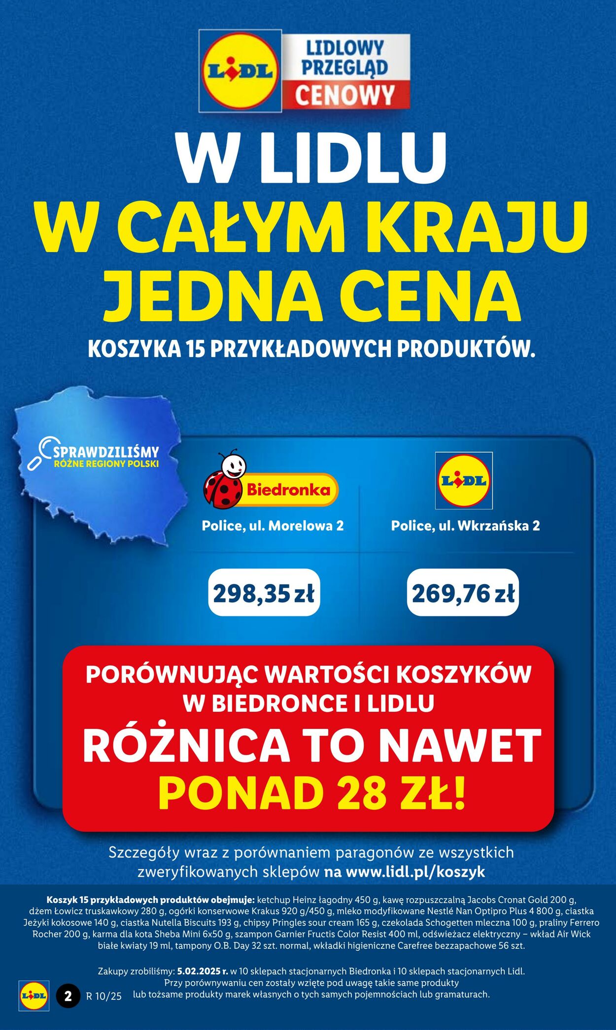 Gazetka Lidl 10.03.2025 - 15.03.2025