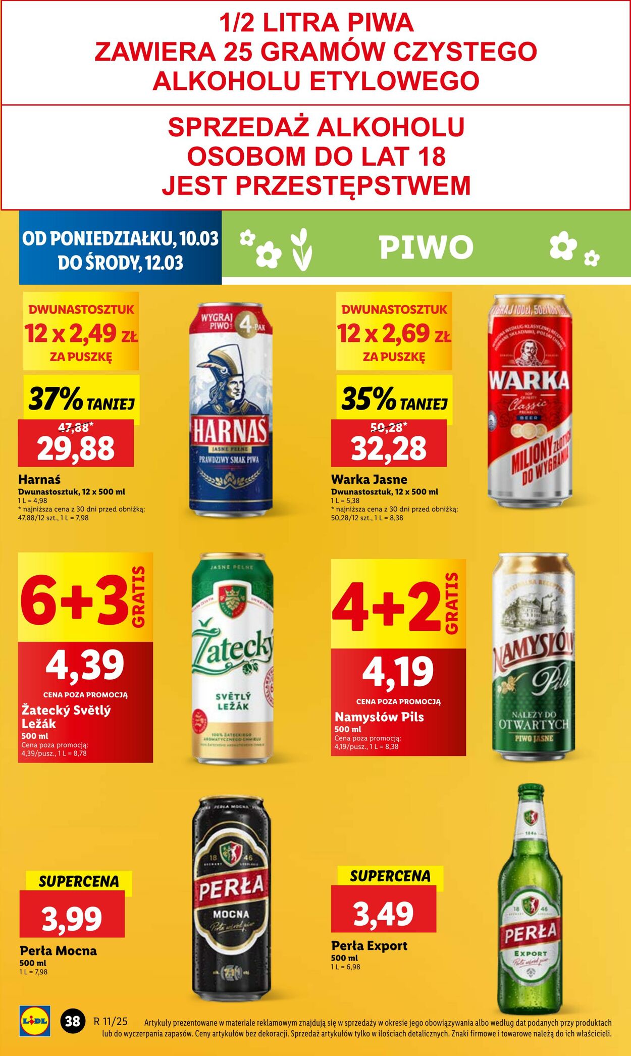 Gazetka Lidl 10.03.2025 - 12.03.2025