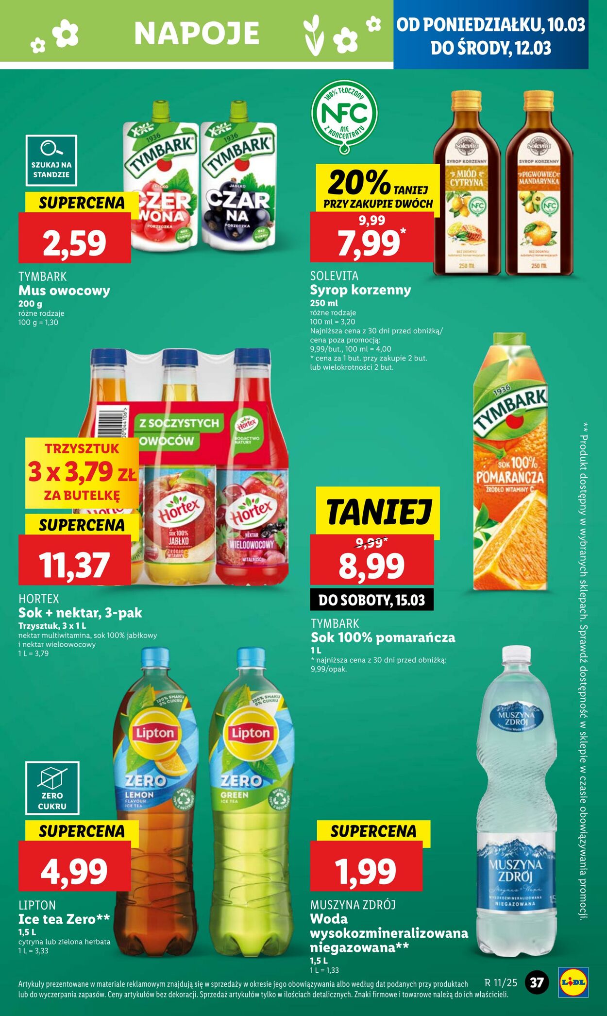 Gazetka Lidl 10.03.2025 - 12.03.2025