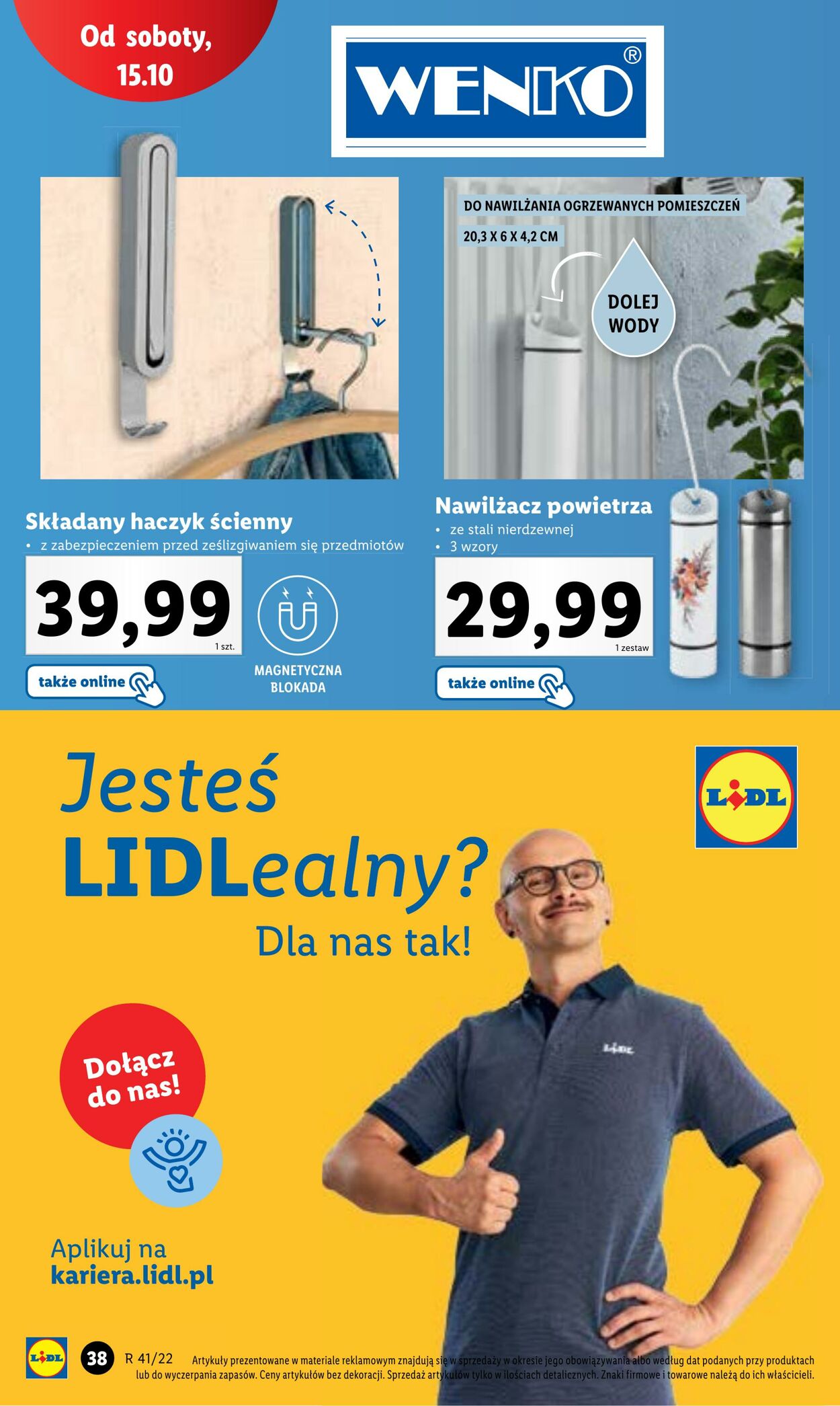 Gazetka Lidl 10.10.2022 - 15.10.2022