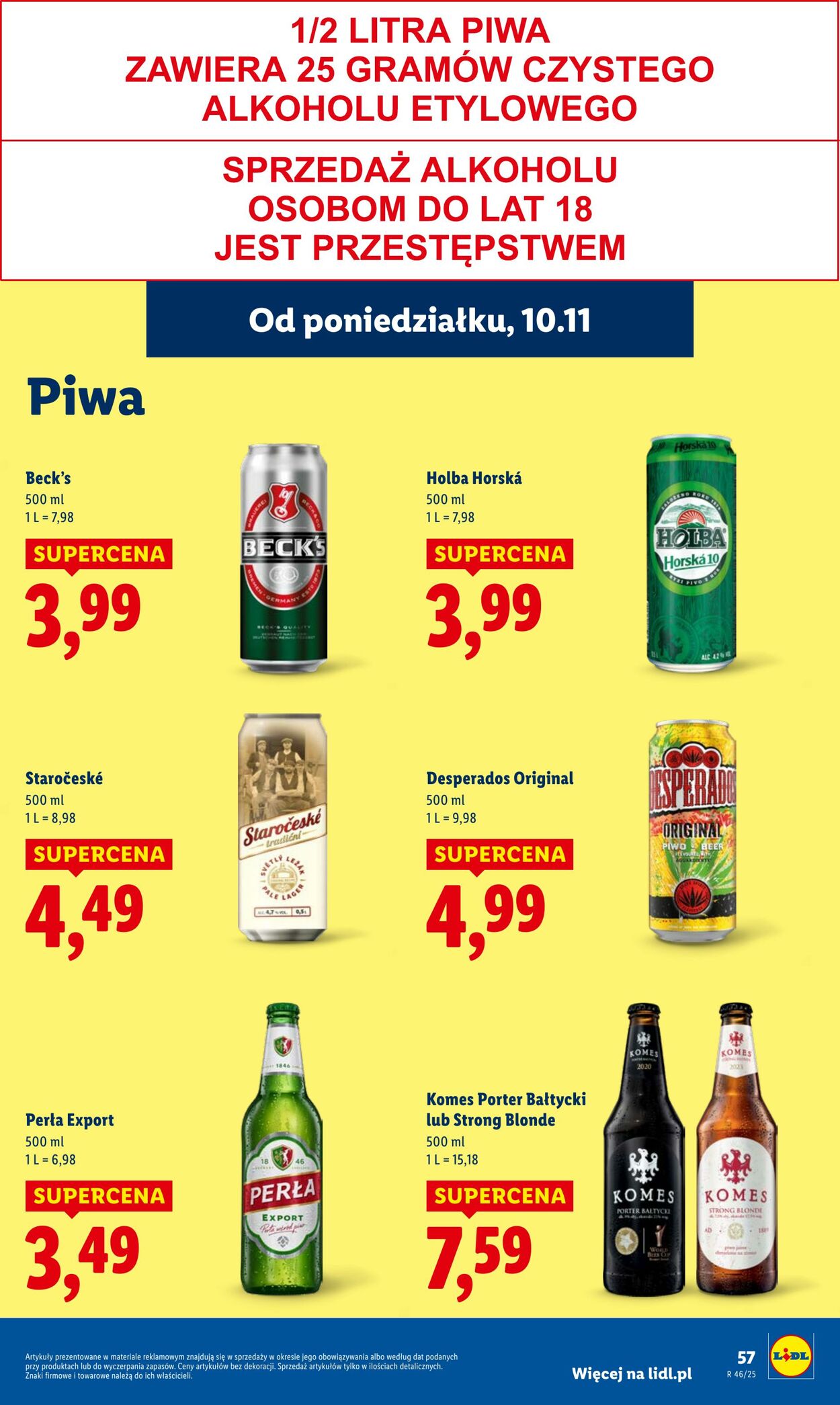 Gazetka Lidl 10.11.2025 - 12.11.2025