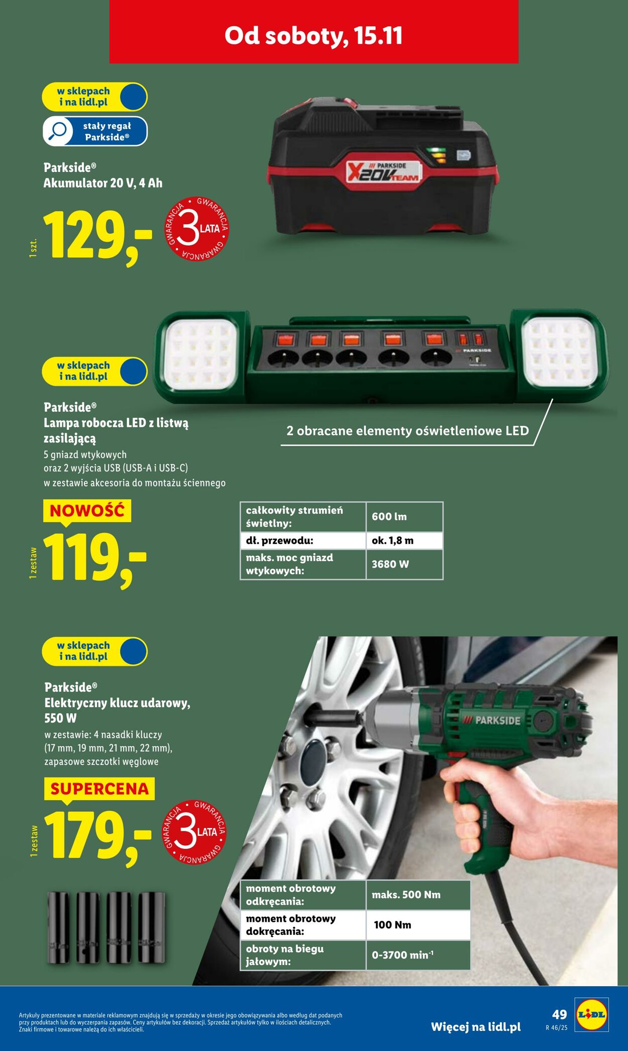 Gazetka Lidl 10.11.2025 - 15.11.2025