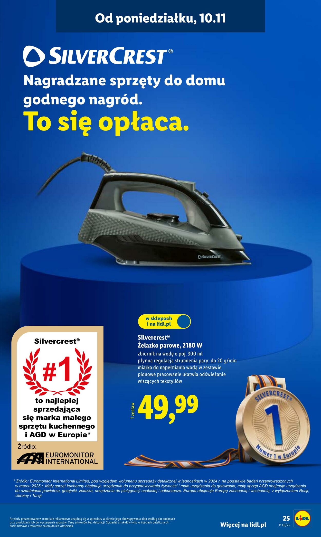 Gazetka Lidl 10.11.2025 - 15.11.2025