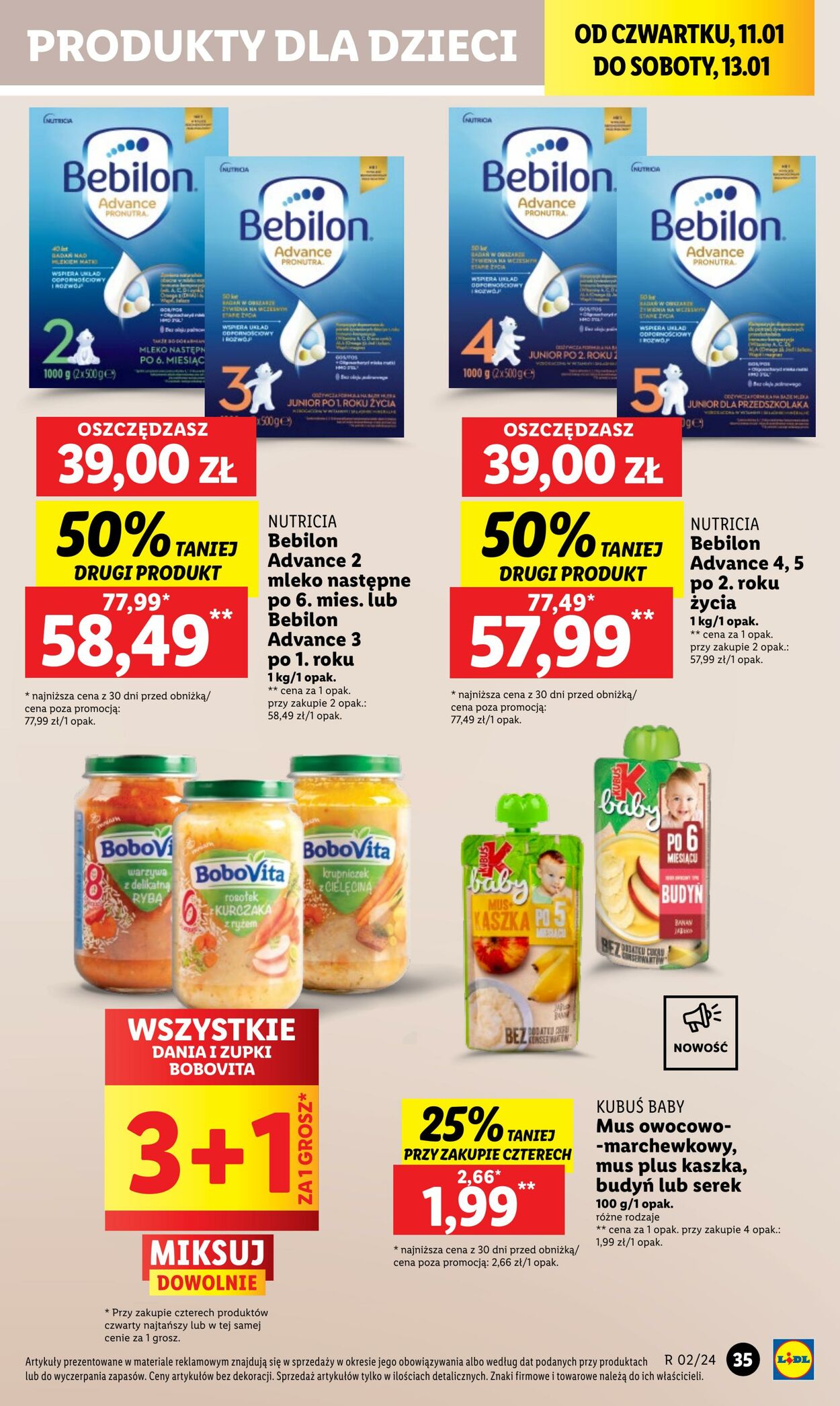 Gazetka Lidl 11.01.2024 - 13.01.2024