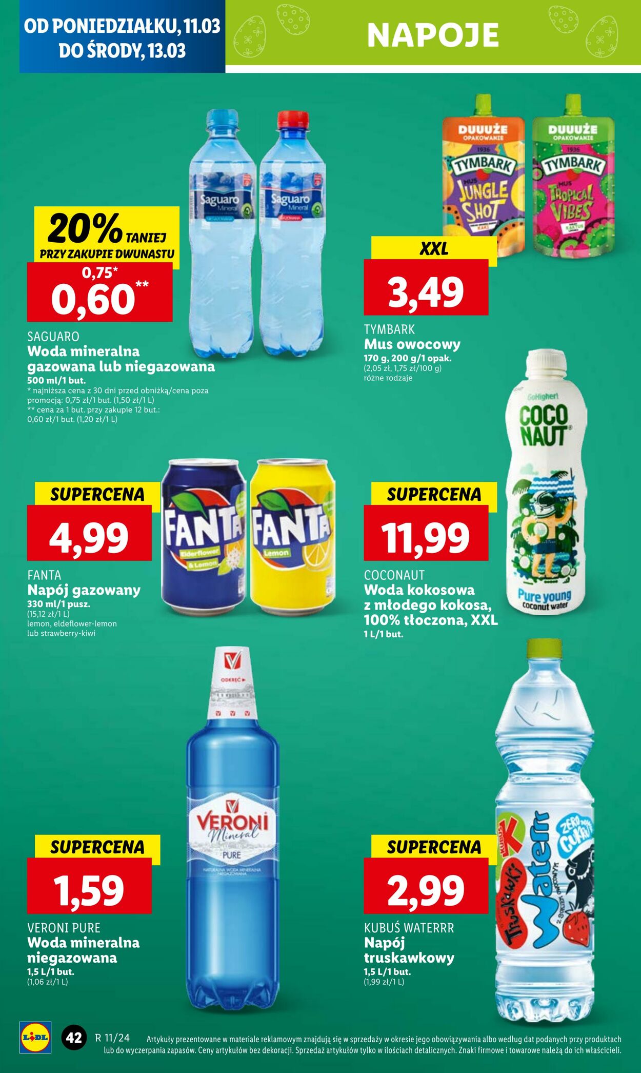 Gazetka Lidl 11.03.2024 - 13.03.2024