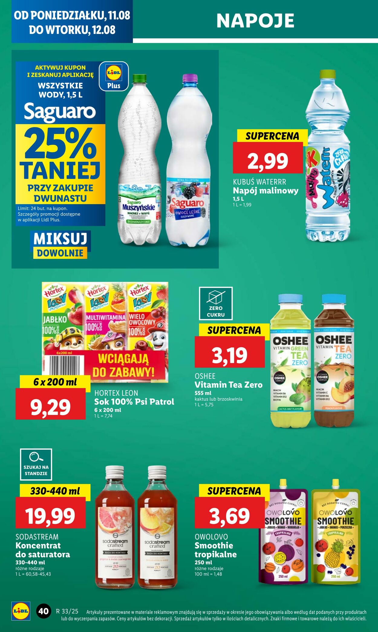 Gazetka Lidl 11.08.2025 - 12.08.2025
