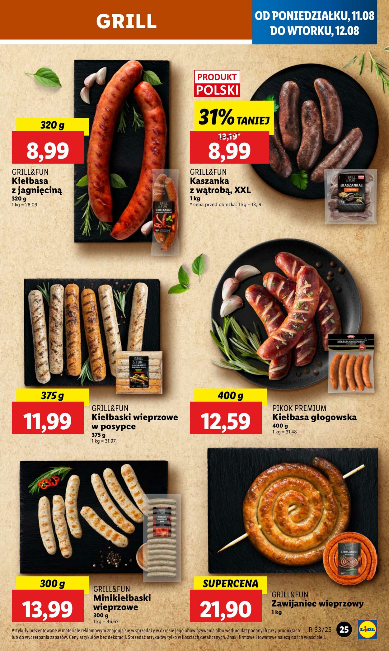 Gazetka Lidl 11.08.2025 - 12.08.2025