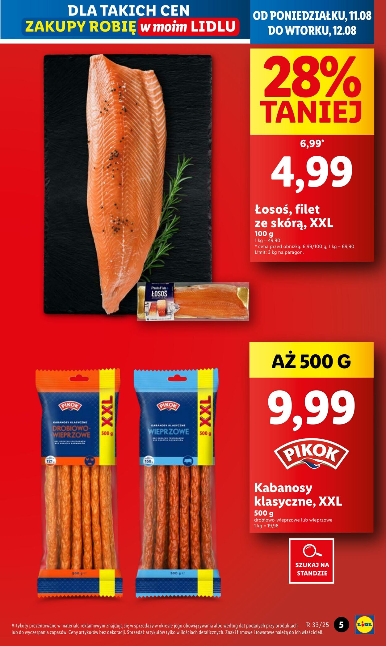 Gazetka Lidl 11.08.2025 - 12.08.2025