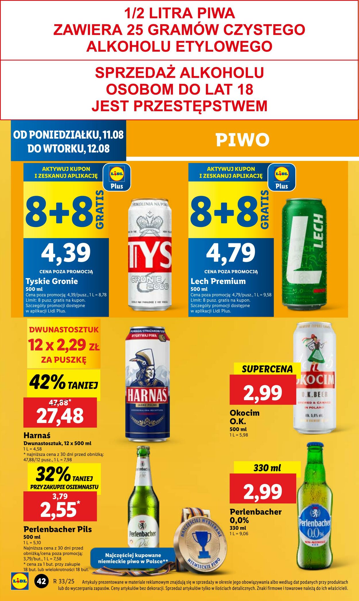 Gazetka Lidl 11.08.2025 - 12.08.2025