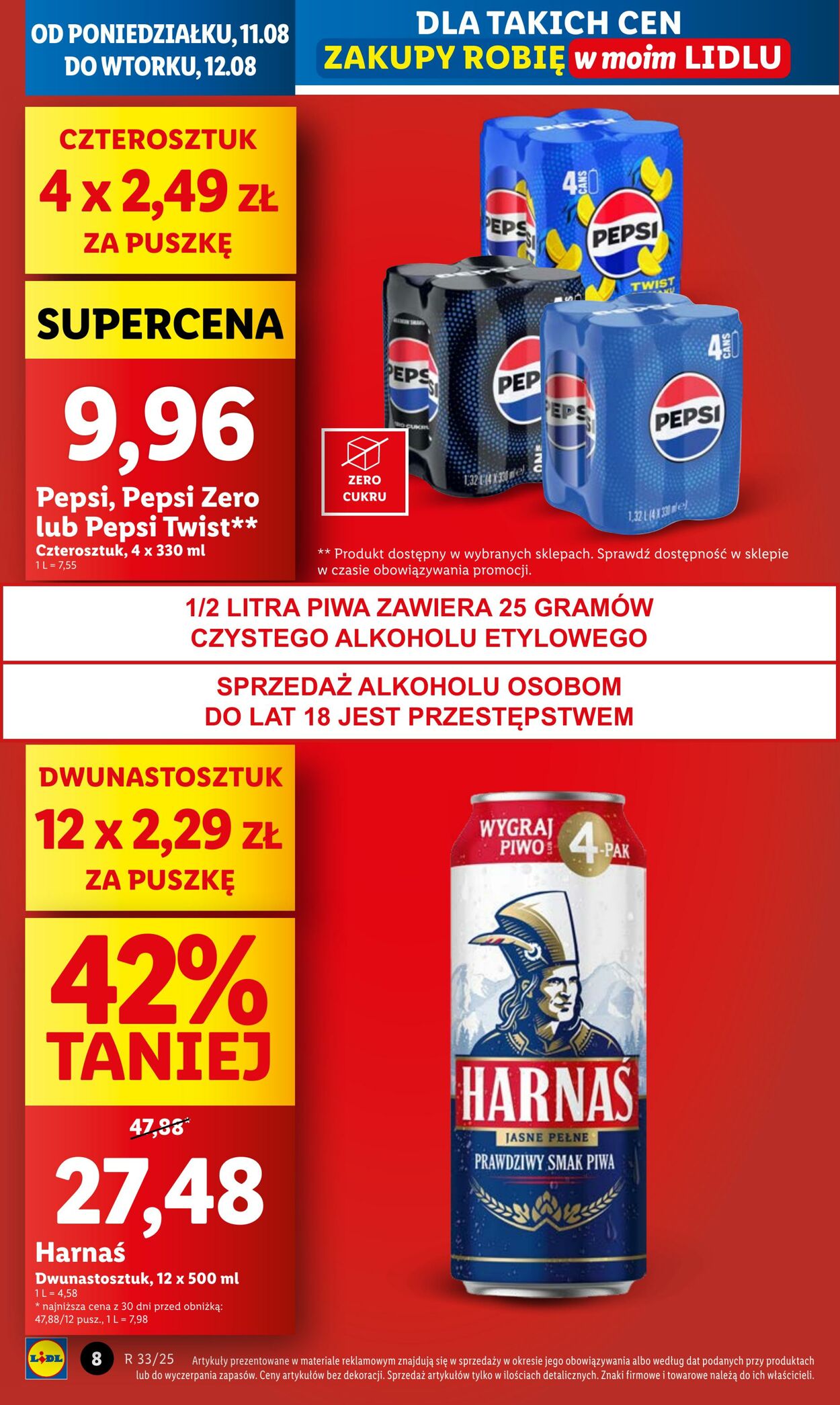 Gazetka Lidl 11.08.2025 - 12.08.2025