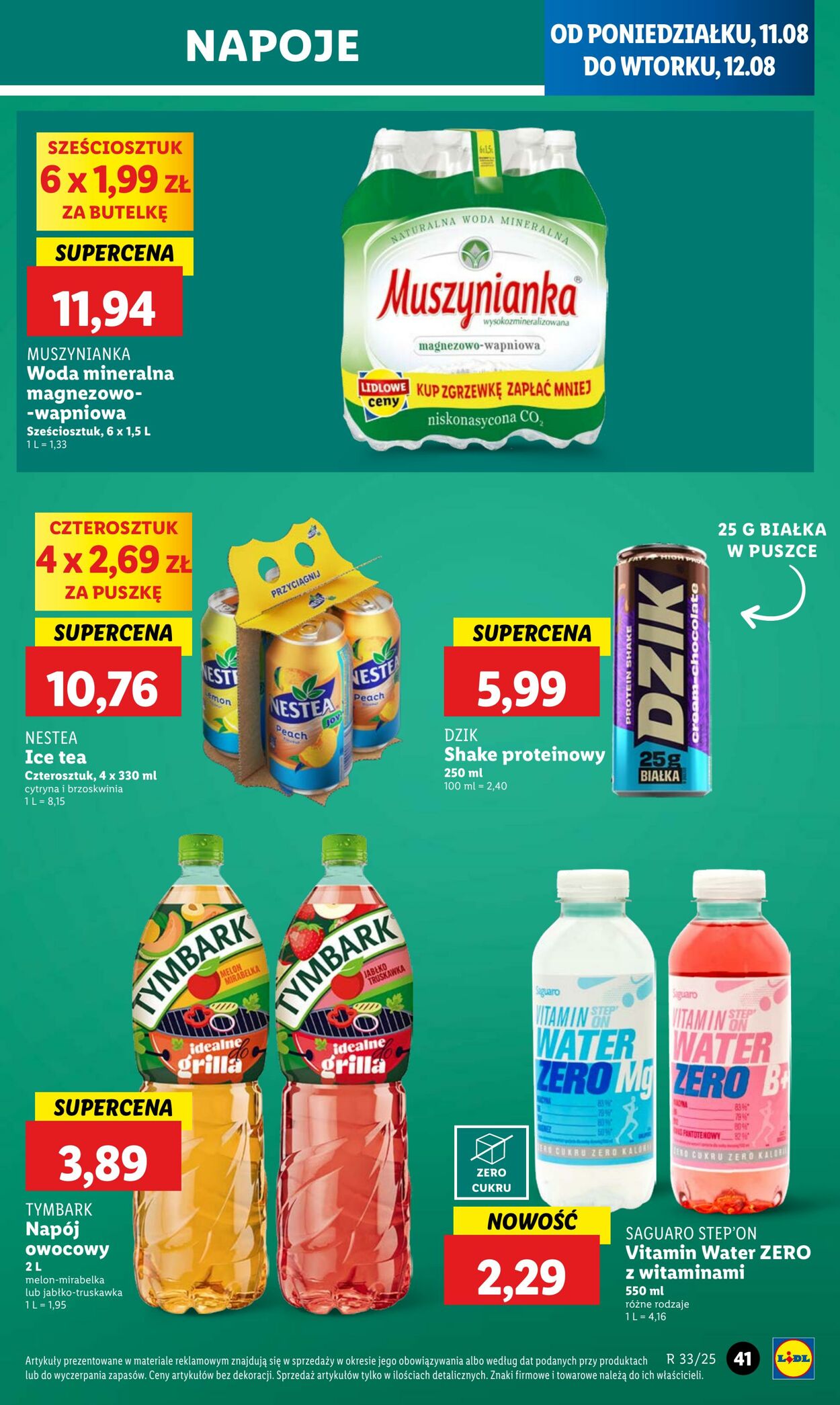Gazetka Lidl 11.08.2025 - 12.08.2025