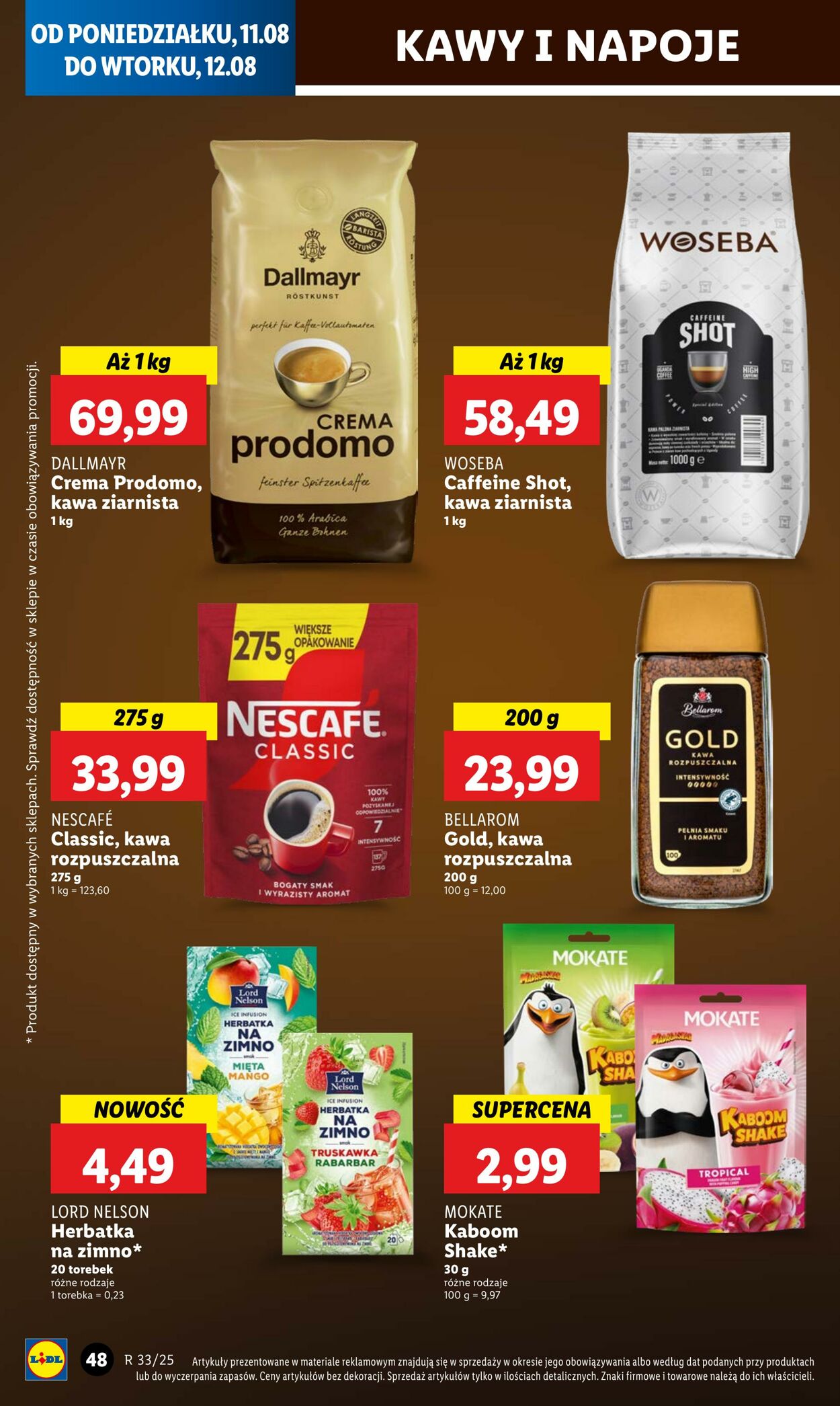 Gazetka Lidl 11.08.2025 - 12.08.2025
