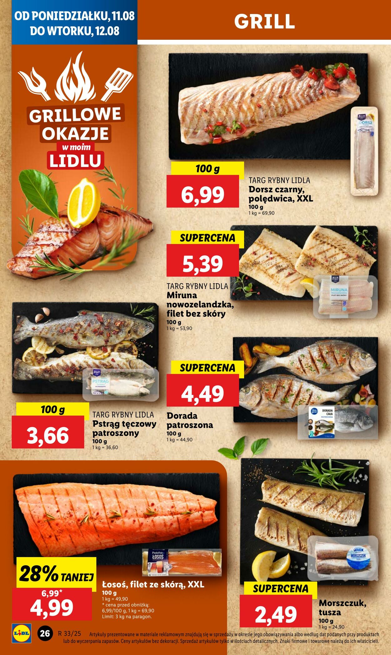 Gazetka Lidl 11.08.2025 - 12.08.2025