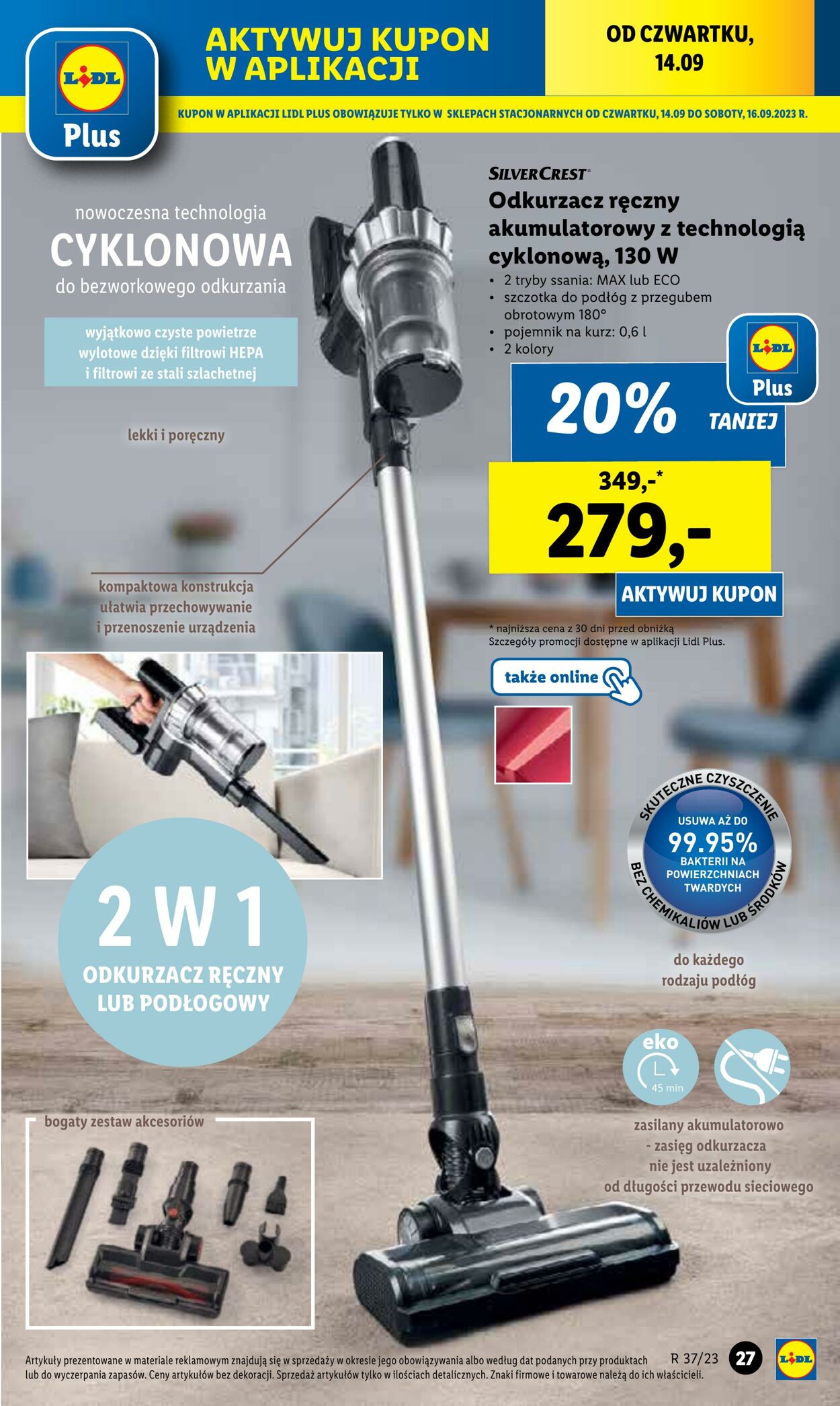 Gazetka Lidl 11.09.2023 - 16.09.2023