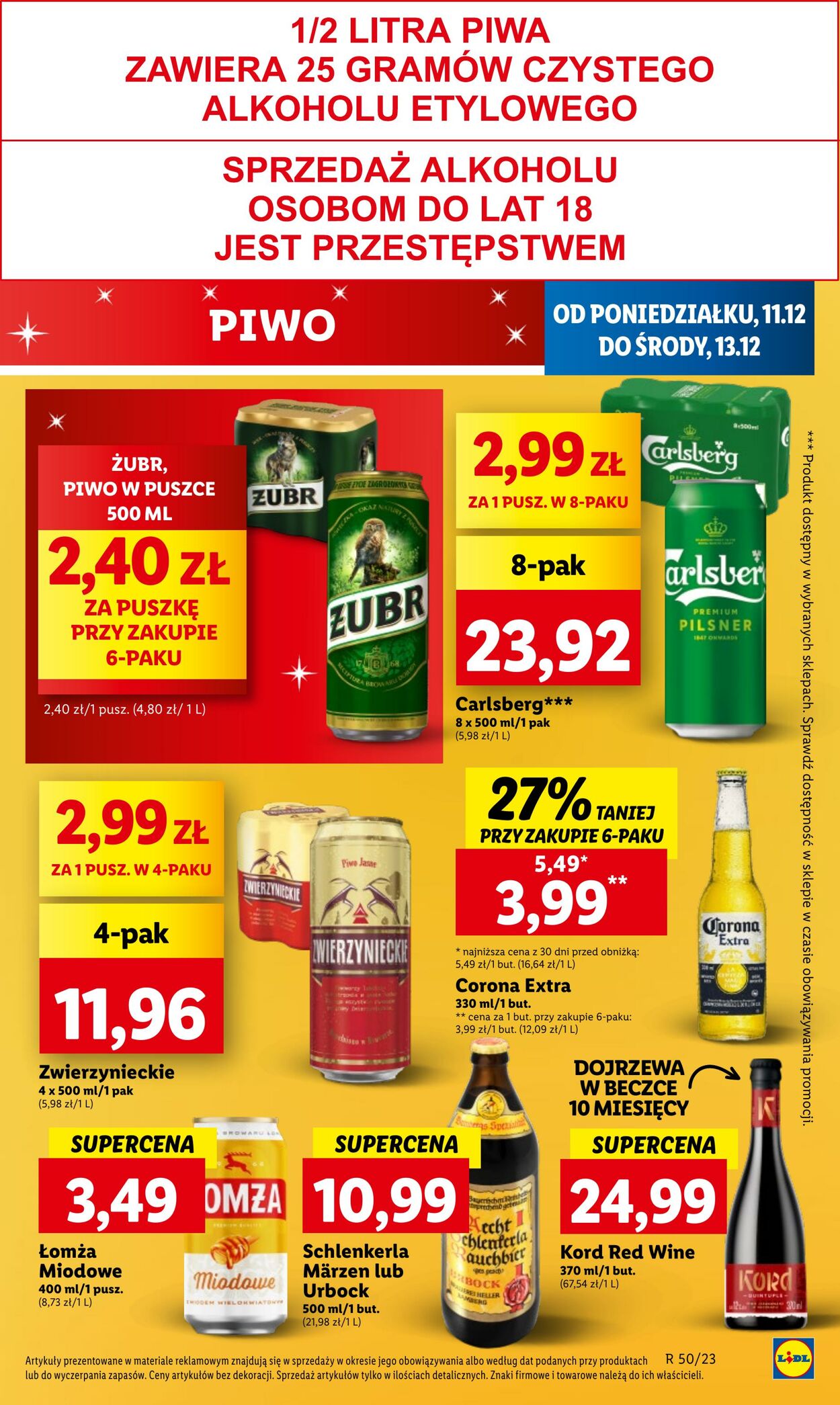 Gazetka Lidl 11.12.2023 - 13.12.2023