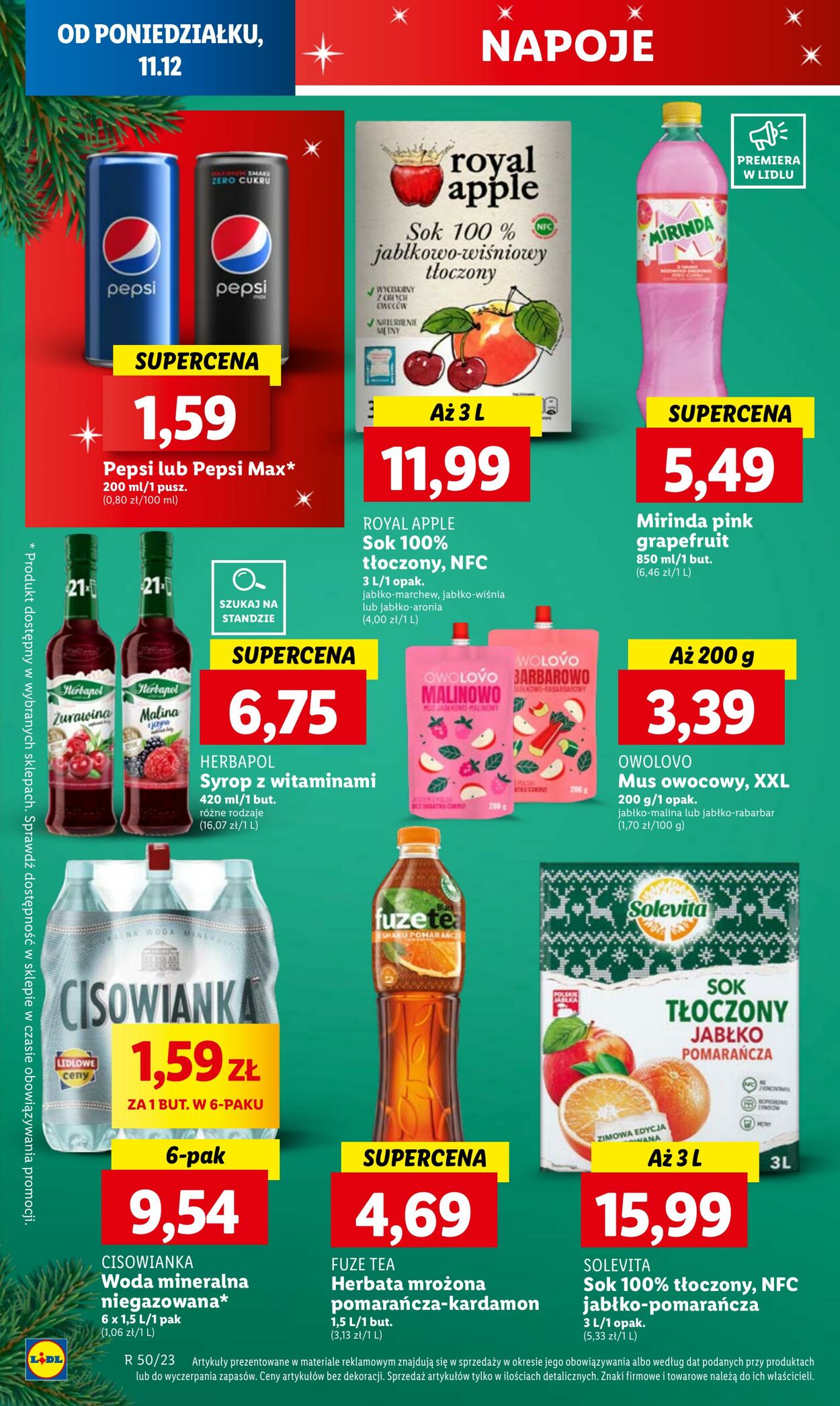 Gazetka Lidl 11.12.2023 - 13.12.2023