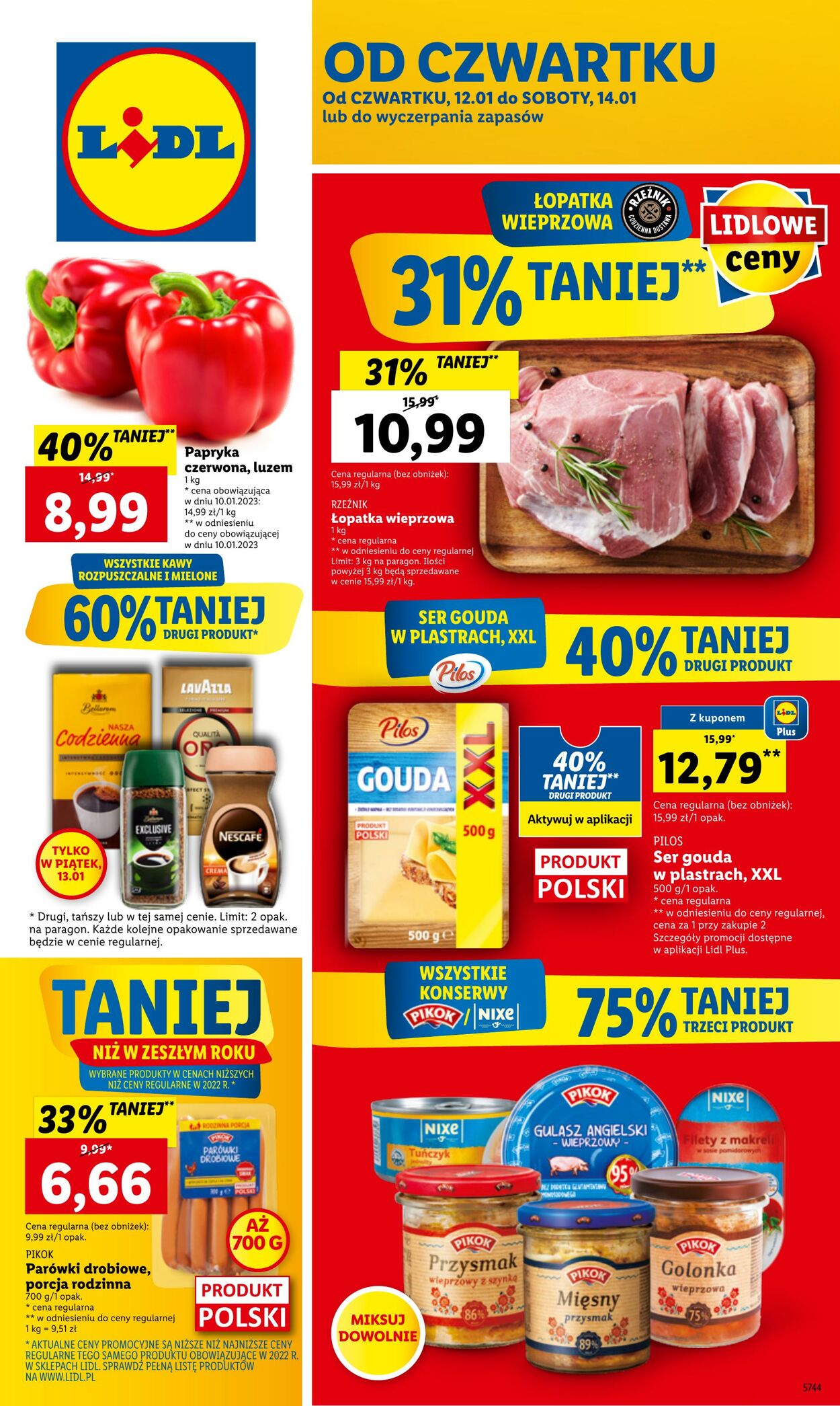 Gazetka Lidl 12.01.2023 - 14.01.2023